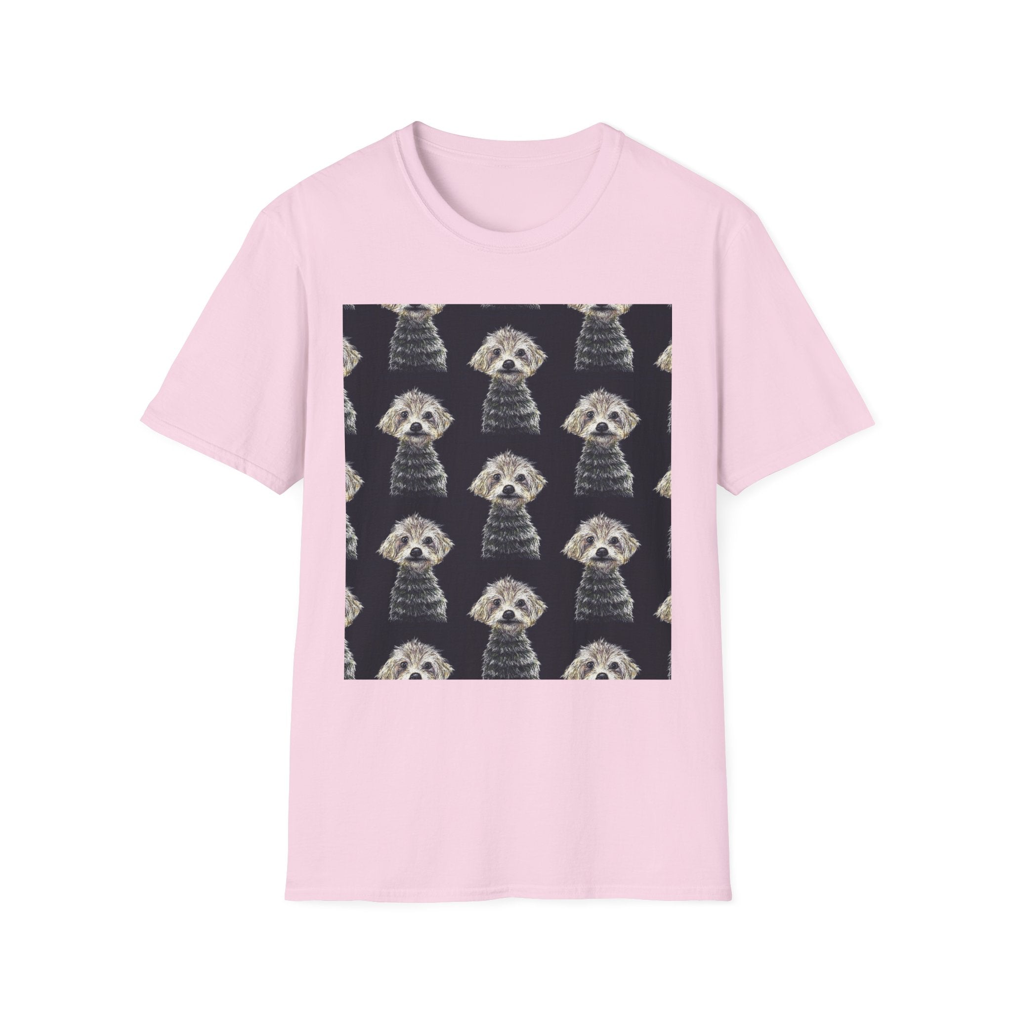 Multi-Roxy memorial dog portrait T-Shirt