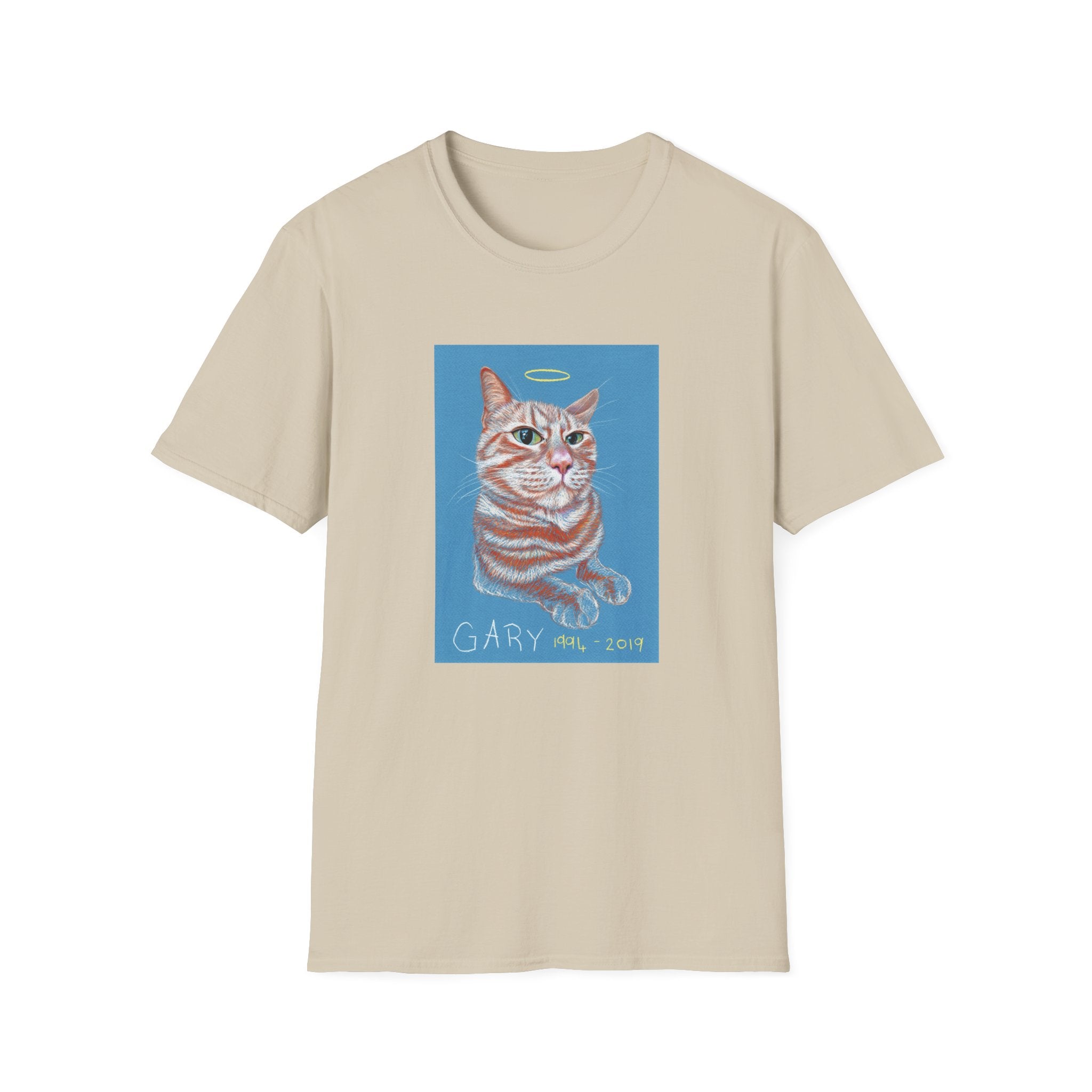 Gary memorial cat portrait T-Shirt