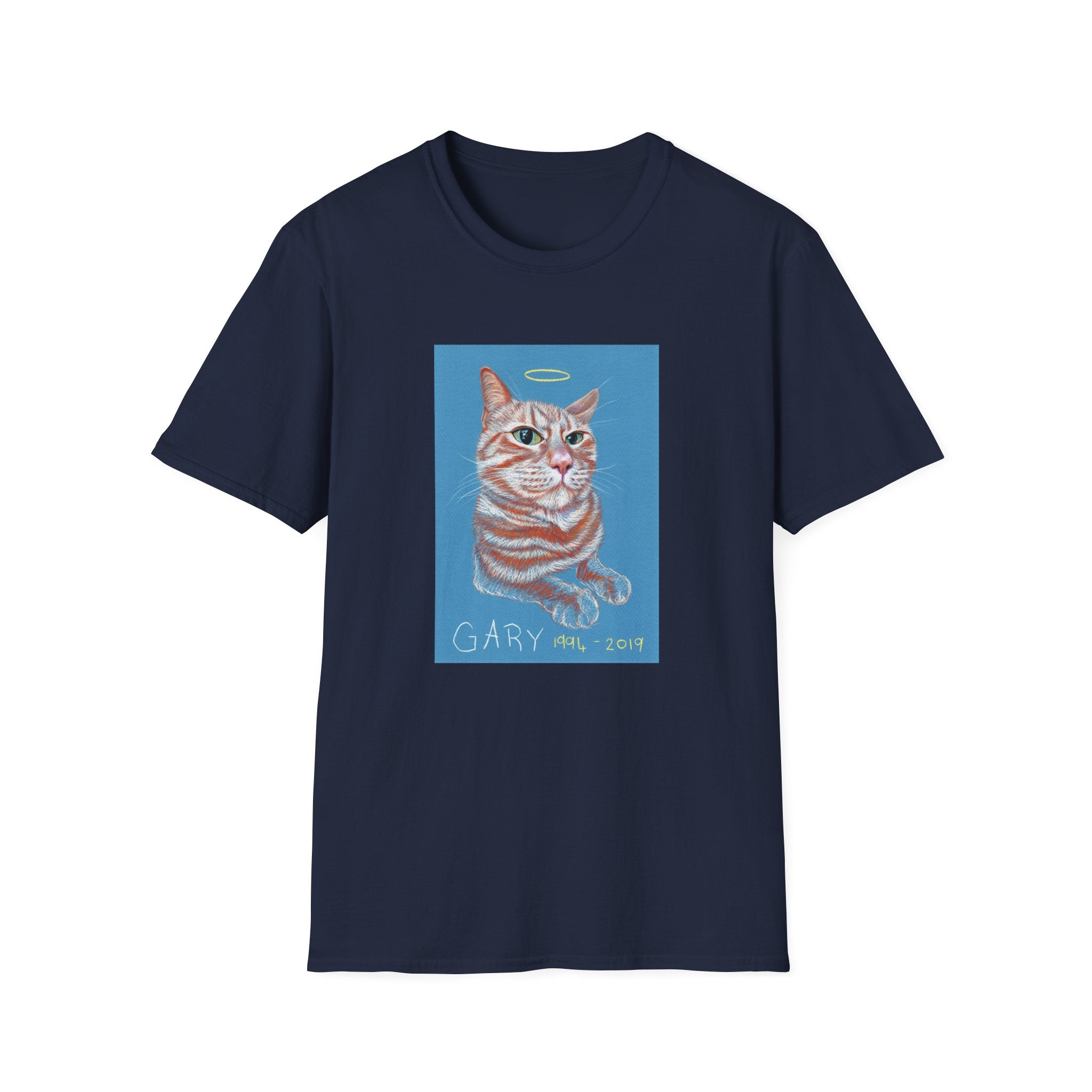 Gary memorial cat portrait T-Shirt