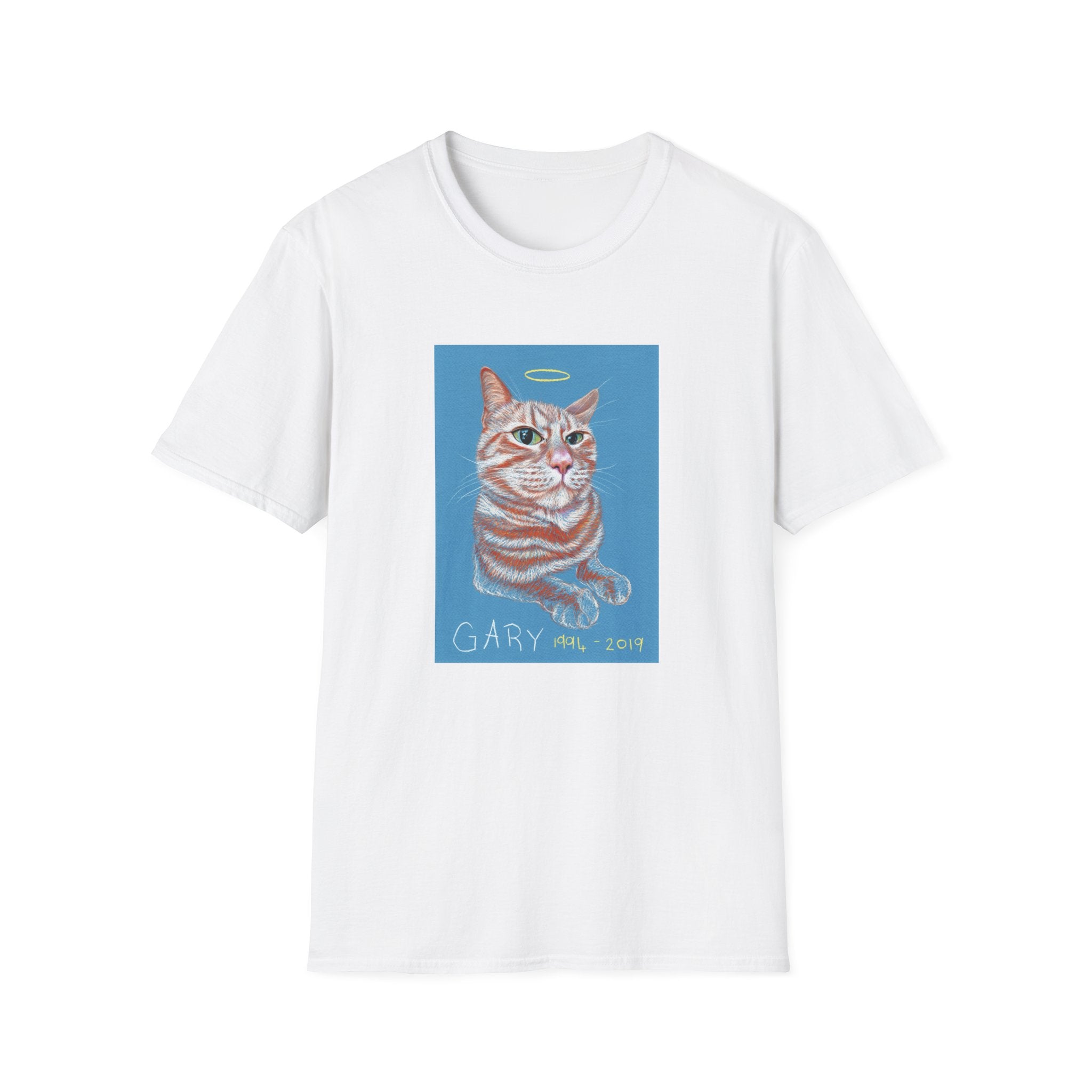Gary memorial cat portrait T-Shirt