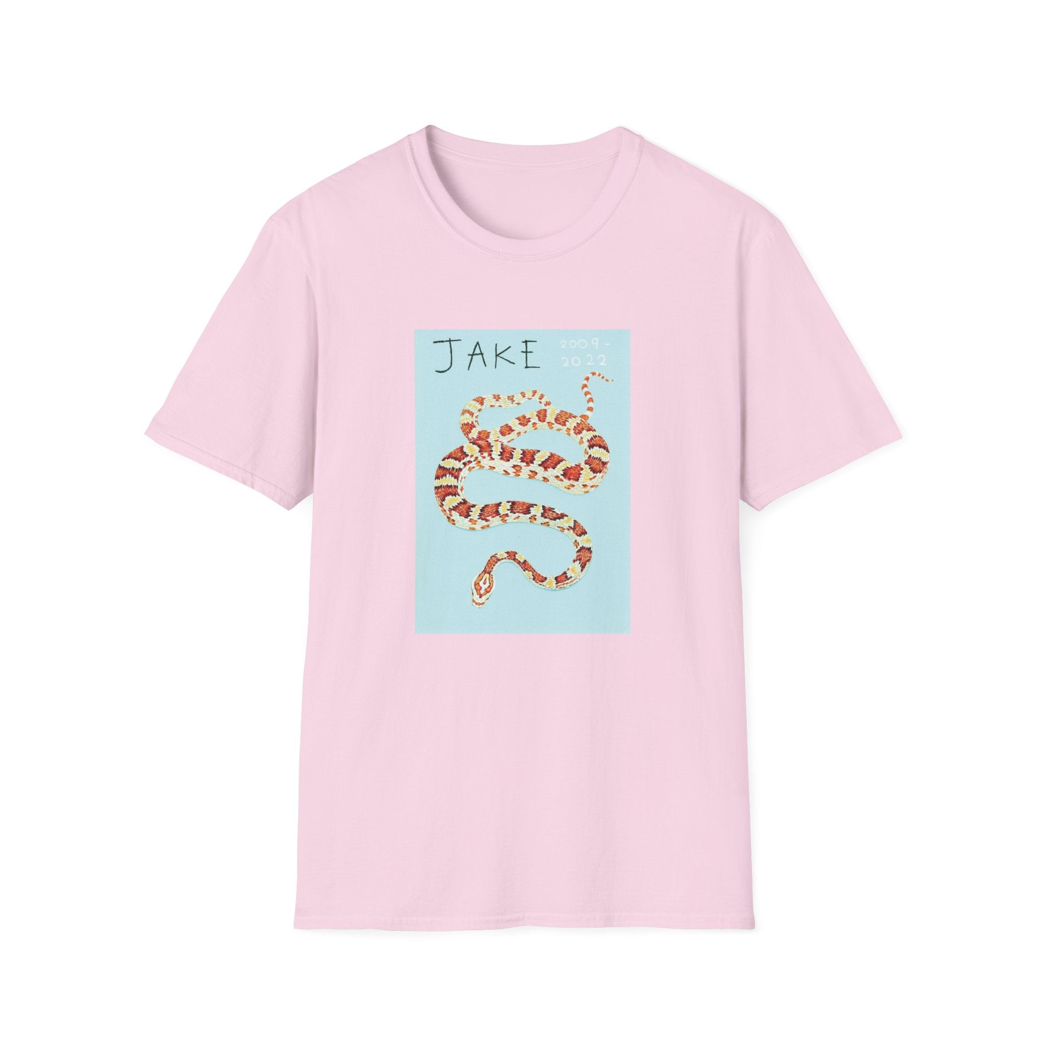 Jake memorial snake portrait T-Shirt