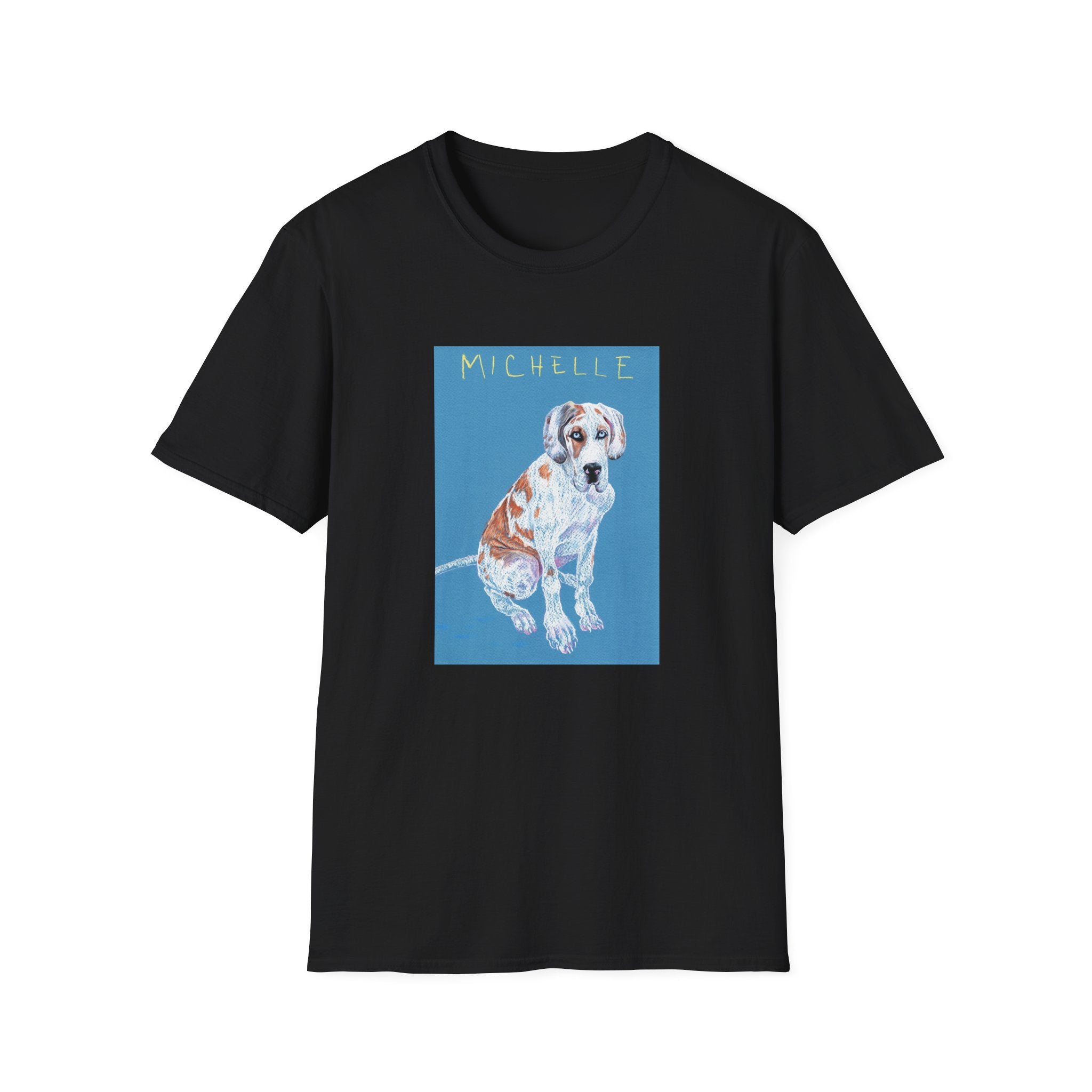Michelle memorial dog portrait T-Shirt