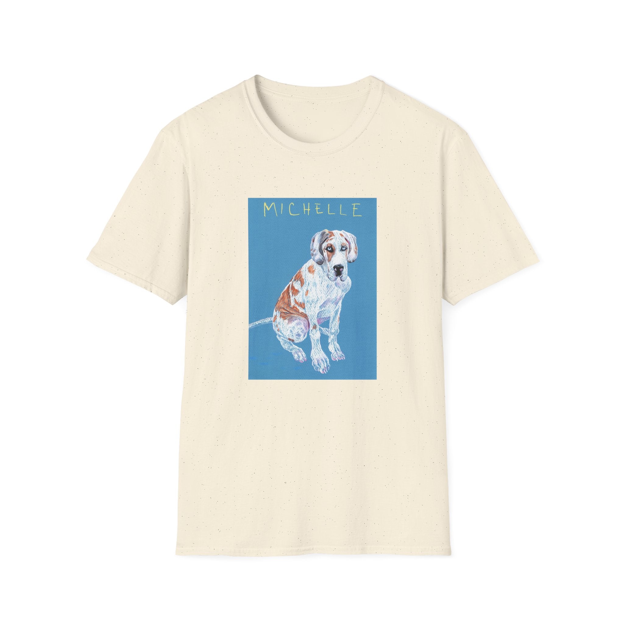 Michelle memorial dog portrait T-Shirt