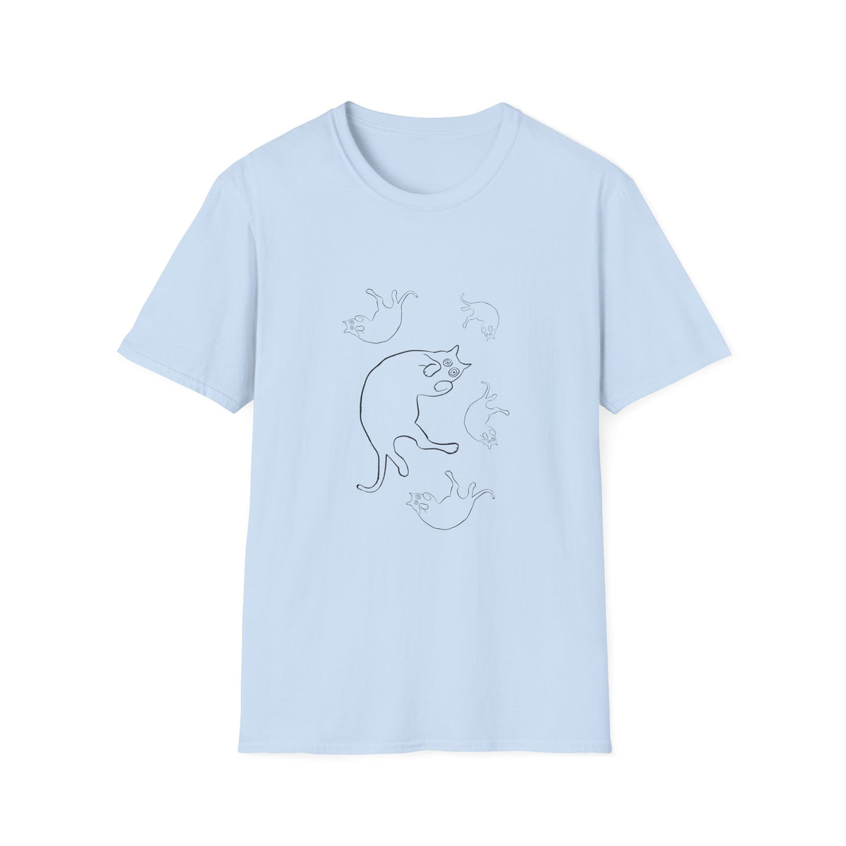 Floating Cats II Spooky T-Shirt