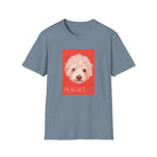 Peaches memorial dog portrait T-Shirt