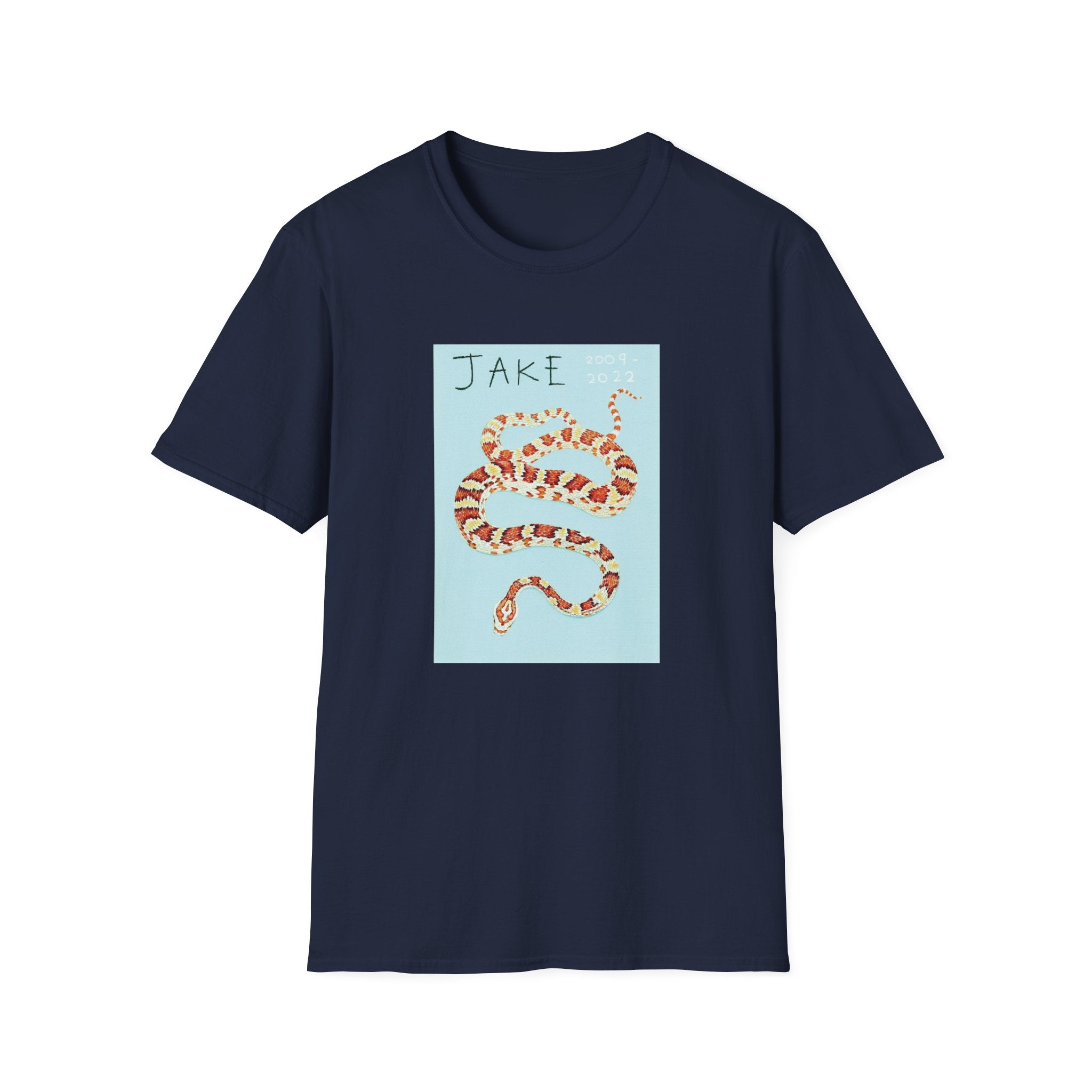 Jake memorial snake portrait T-Shirt
