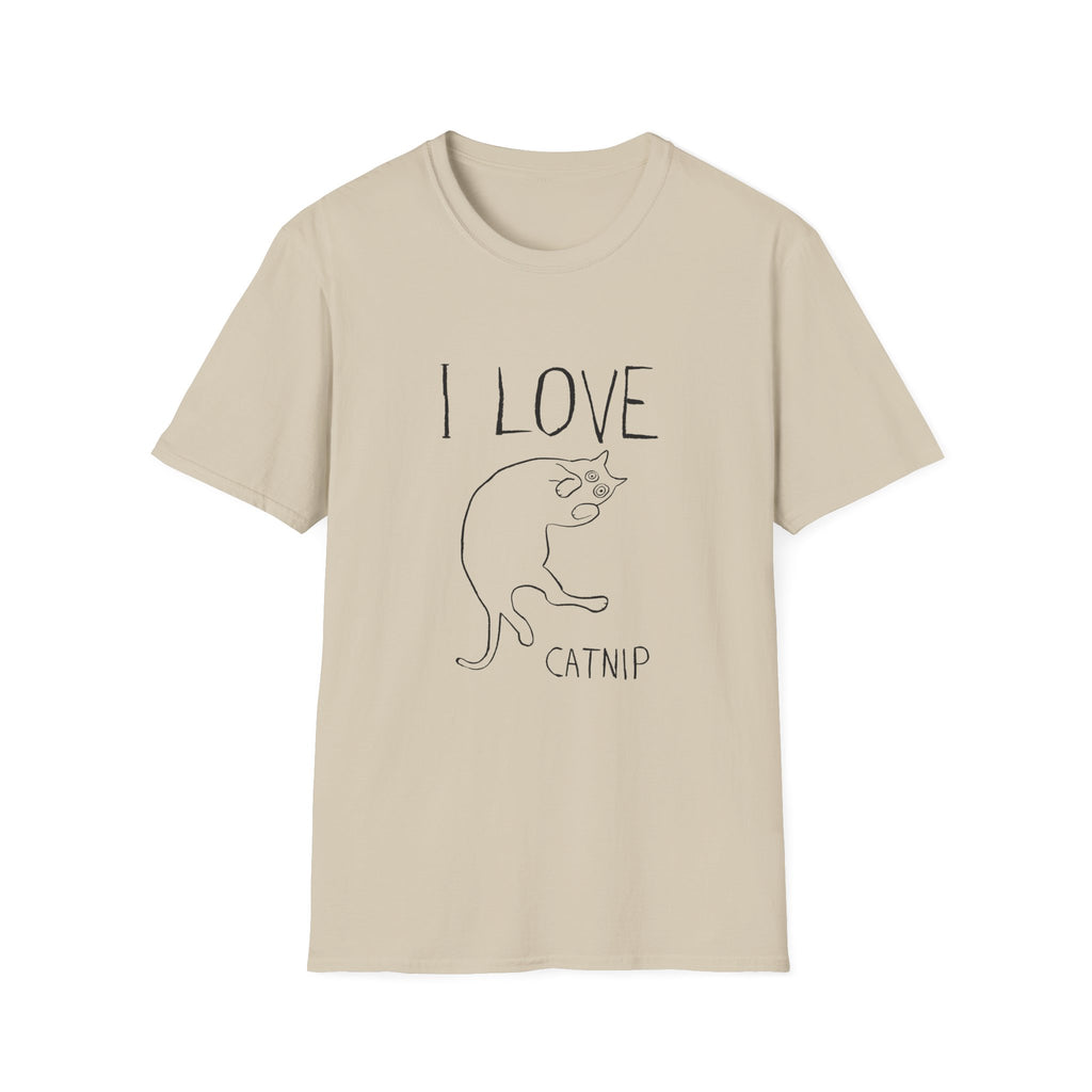 I Love Catnip V T-Shirt