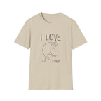 I Love Catnip V T-Shirt