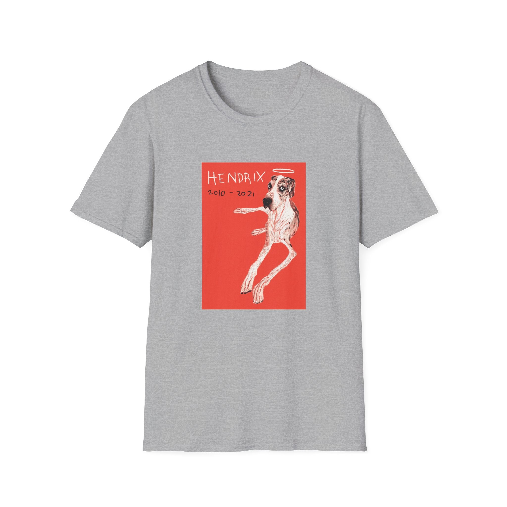 Hendrix memorial dog portrait T-Shirt