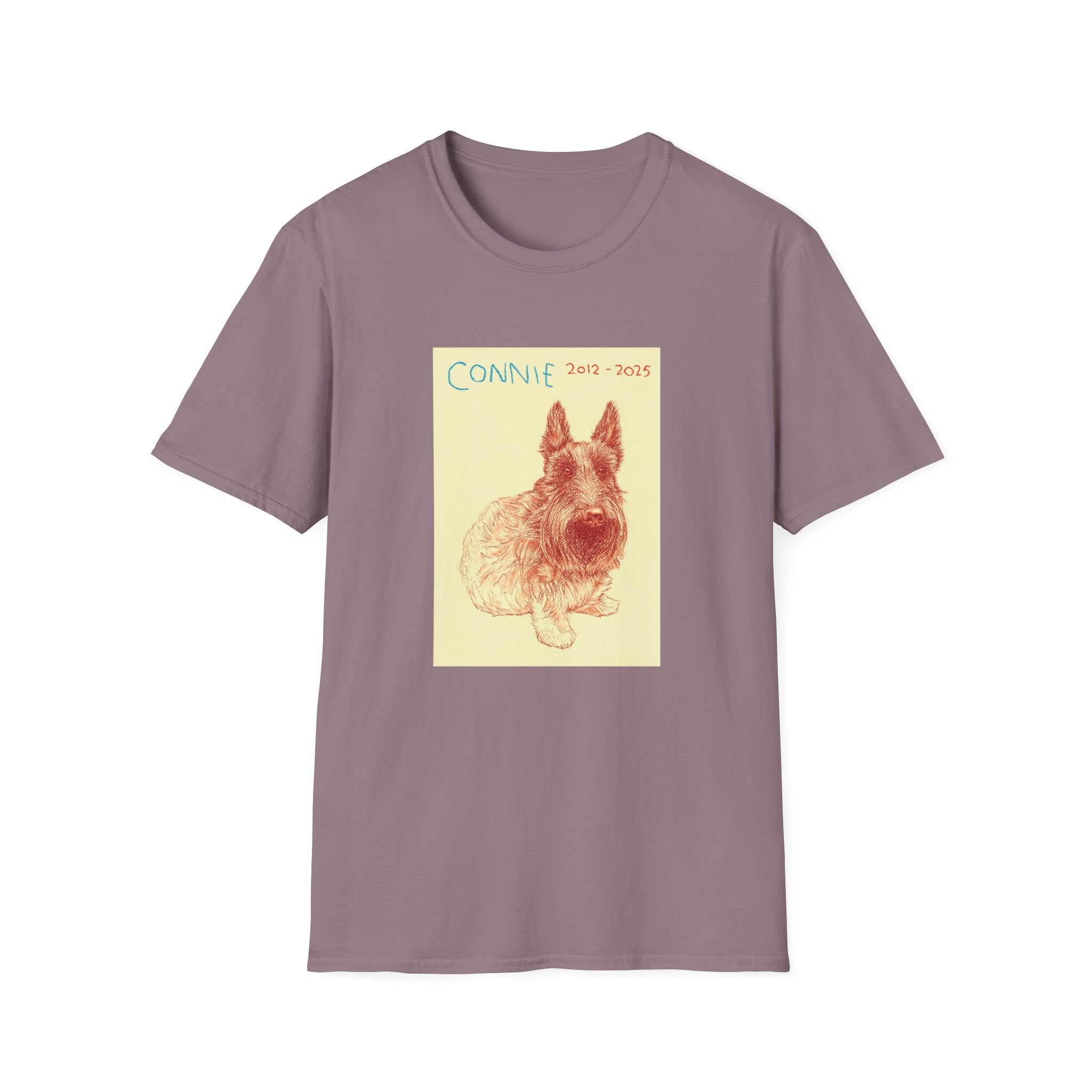 Connie memorial dog portrait T-Shirt