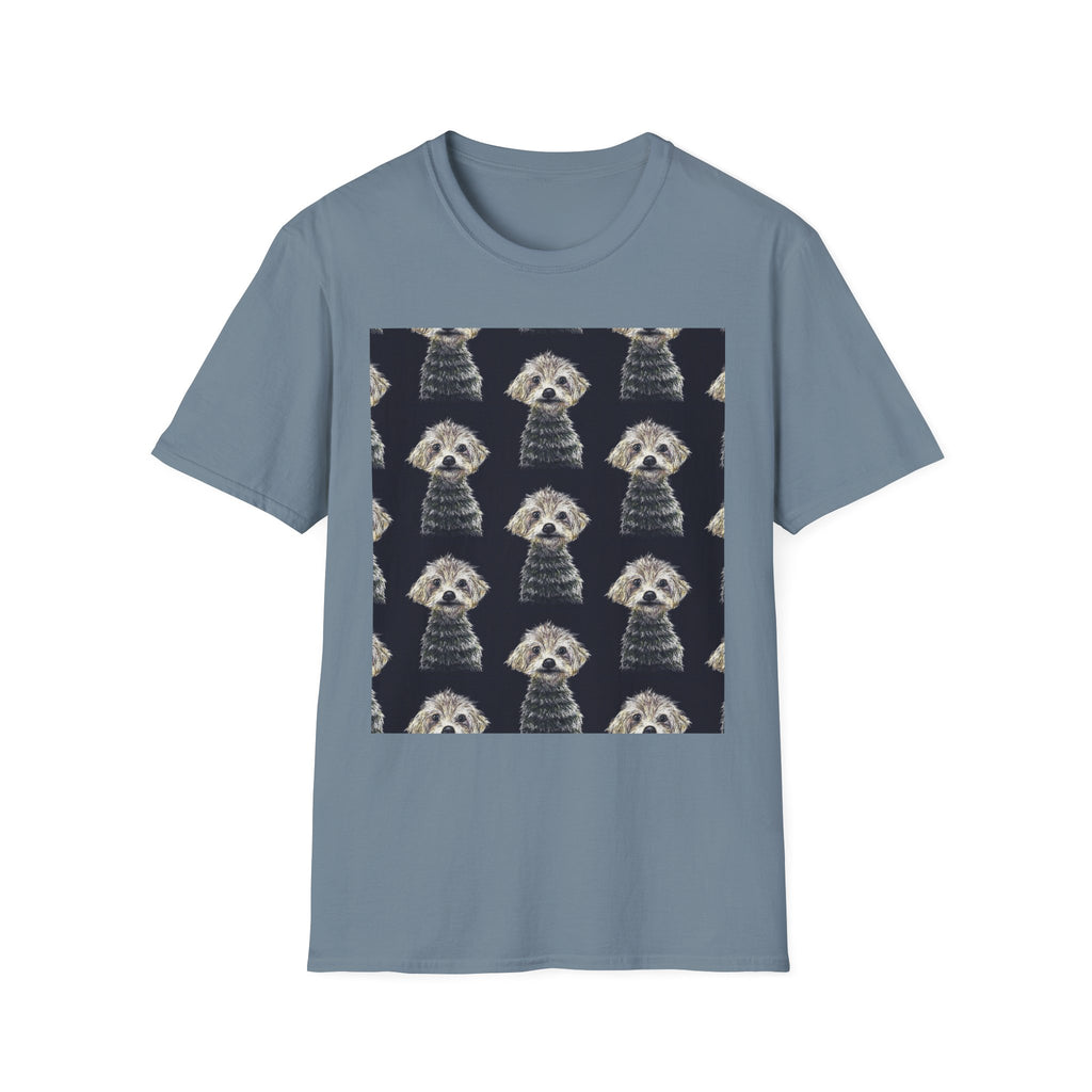 Multi-Roxy memorial dog portrait T-Shirt