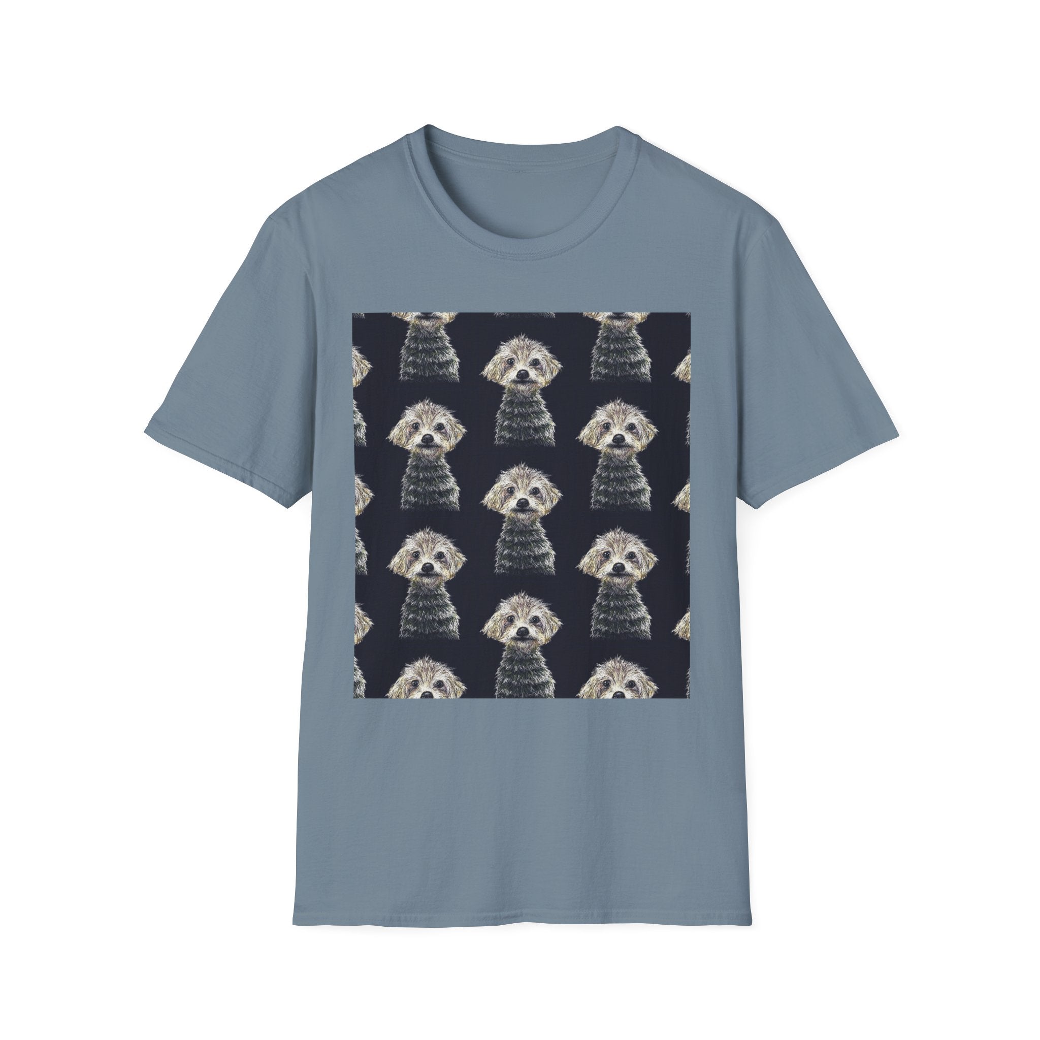 Multi-Roxy memorial dog portrait T-Shirt