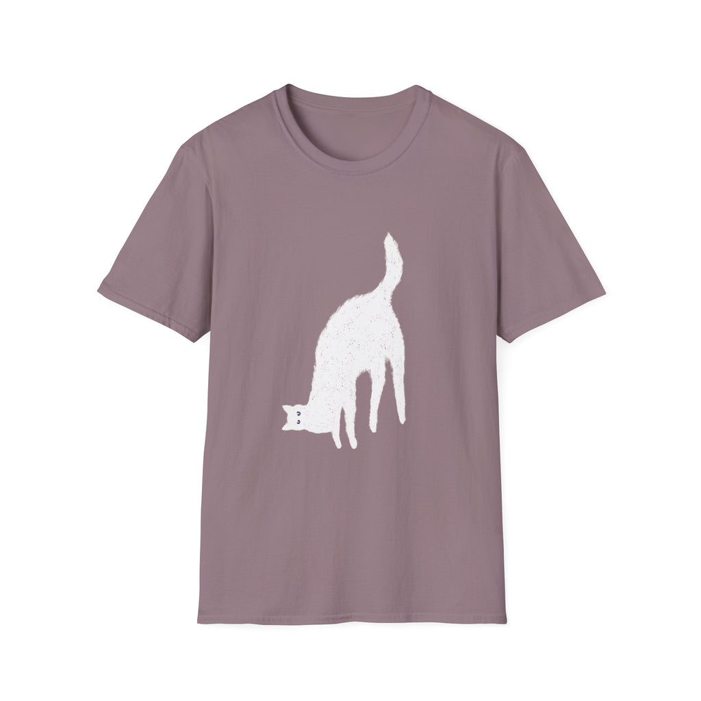 White Cat Spooky T-Shirt