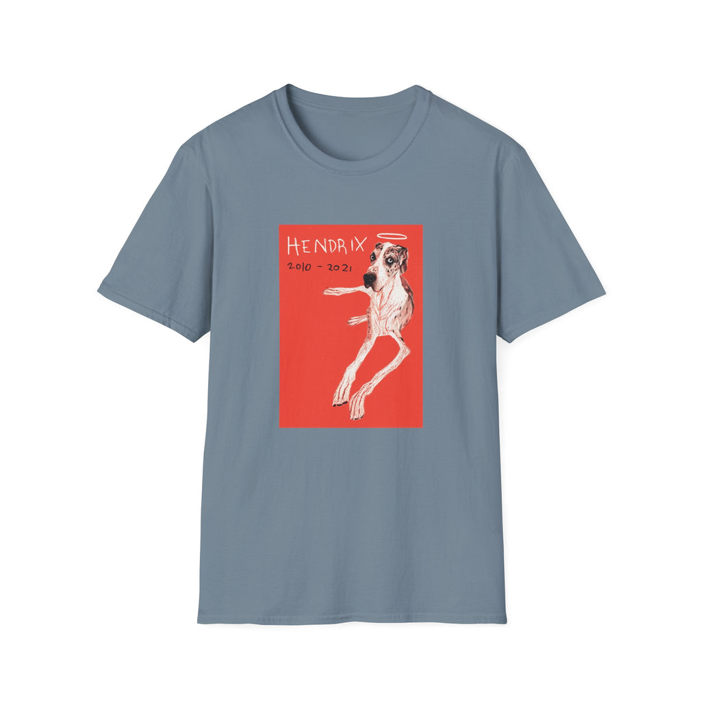 Hendrix memorial dog portrait T-Shirt