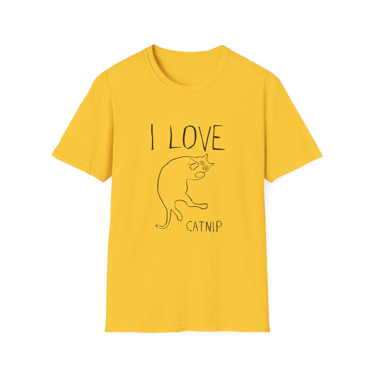 I Love Catnip V T-Shirt