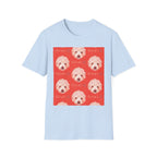 Multi-Peaches memorial dog portrait T-Shirt