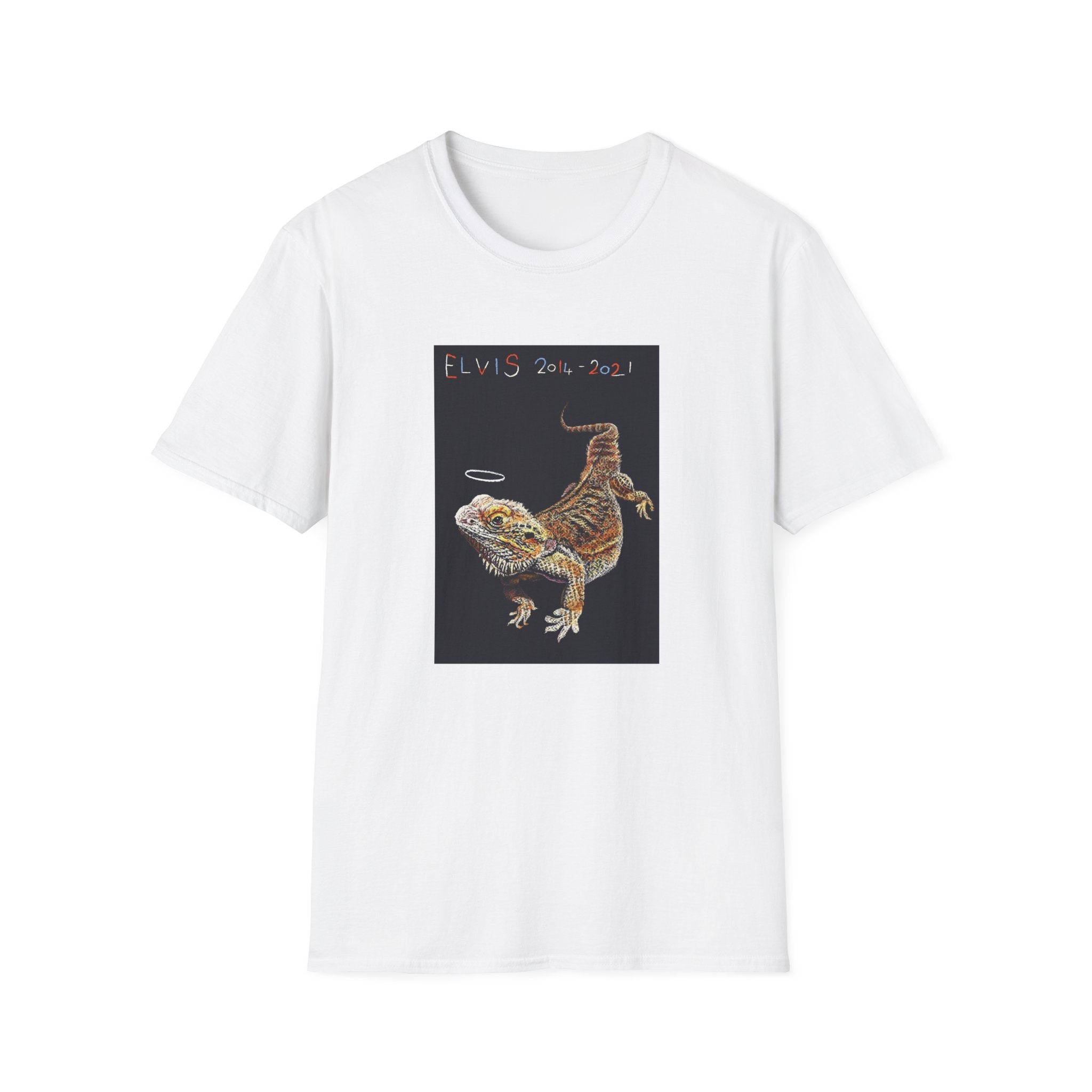 Elvis memorial dog portrait T-Shirt