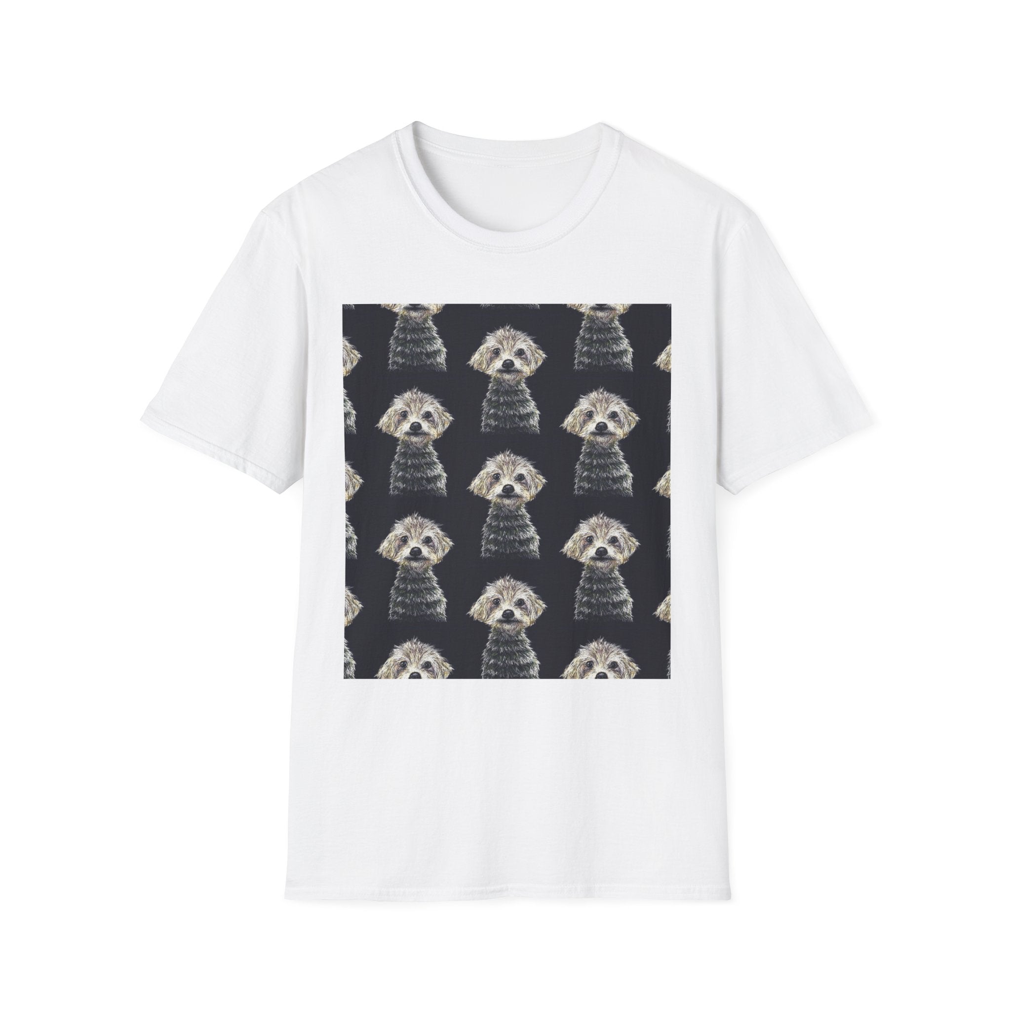 Multi-Roxy memorial dog portrait T-Shirt