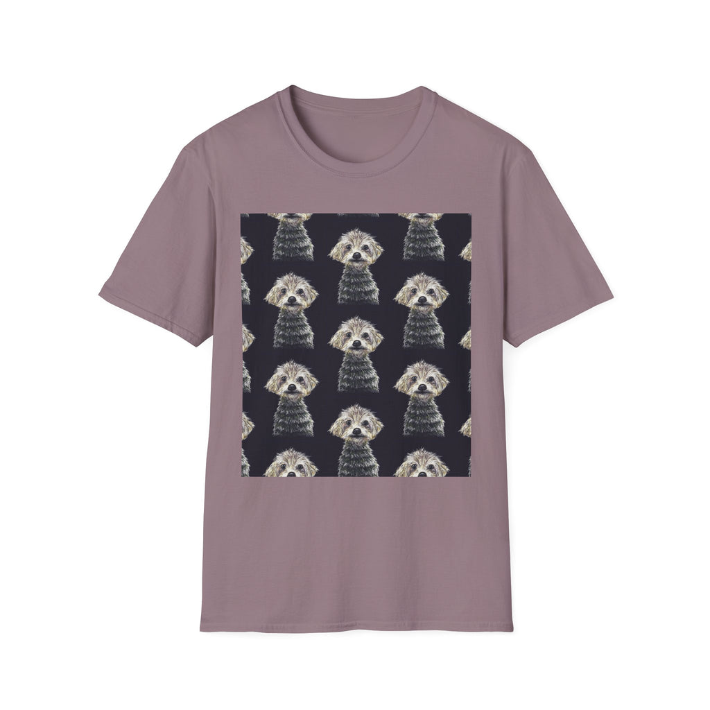 Multi-Roxy memorial dog portrait T-Shirt