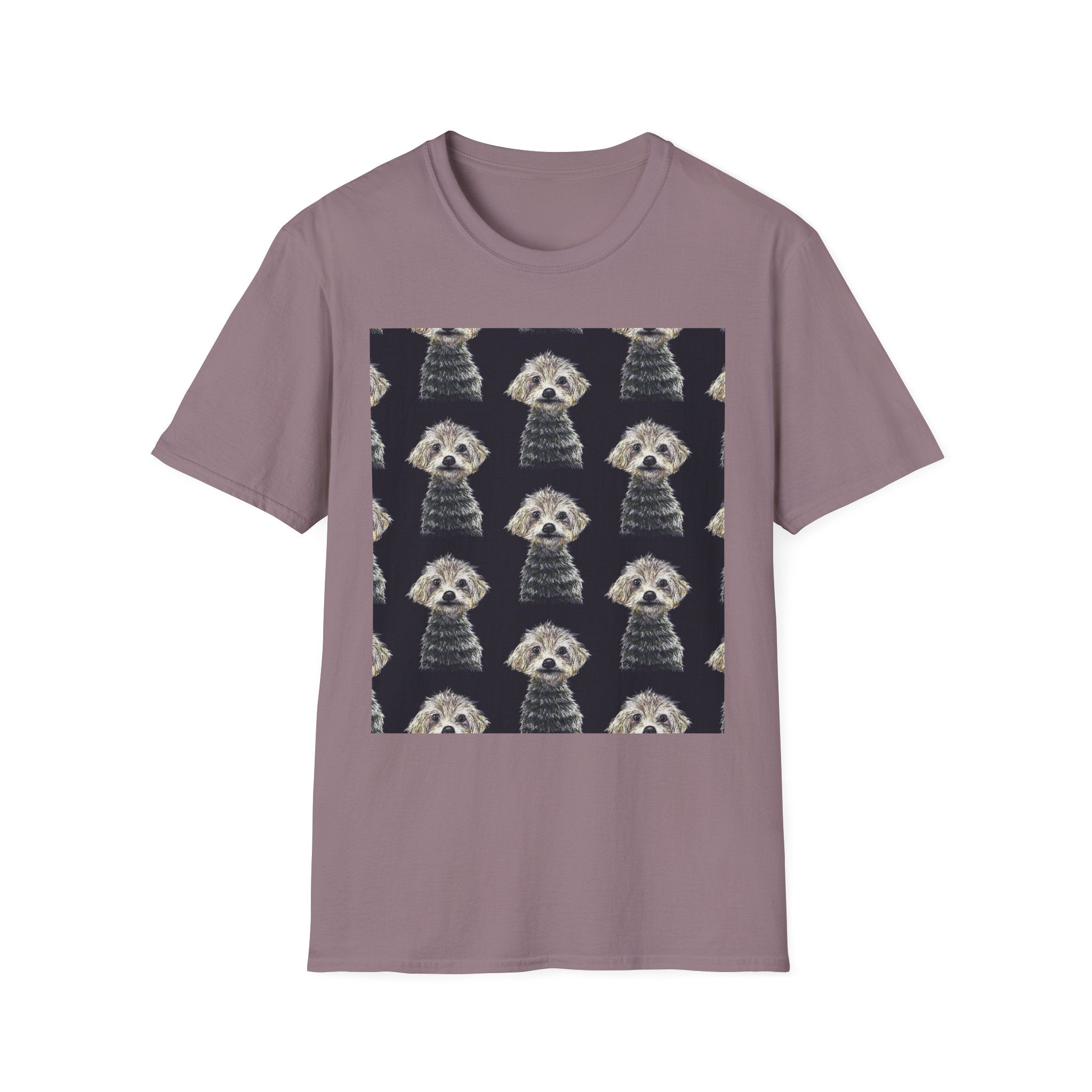 Multi-Roxy memorial dog portrait T-Shirt