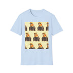 Multi-Kokkie memorial bird portrait T-Shirt