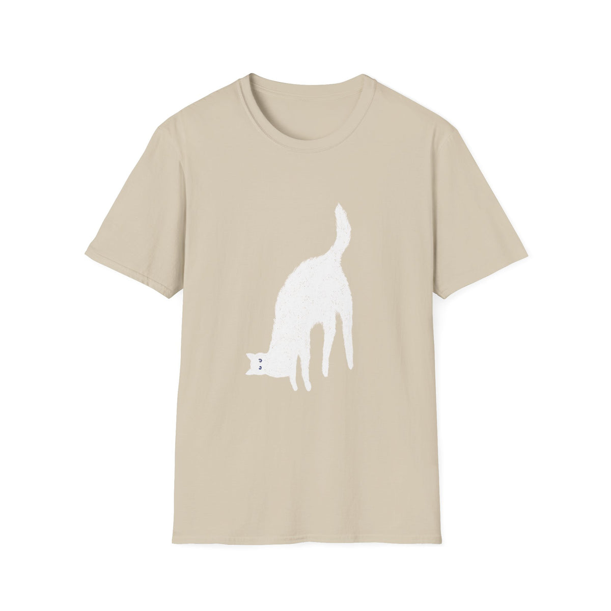 White Cat Spooky T-Shirt