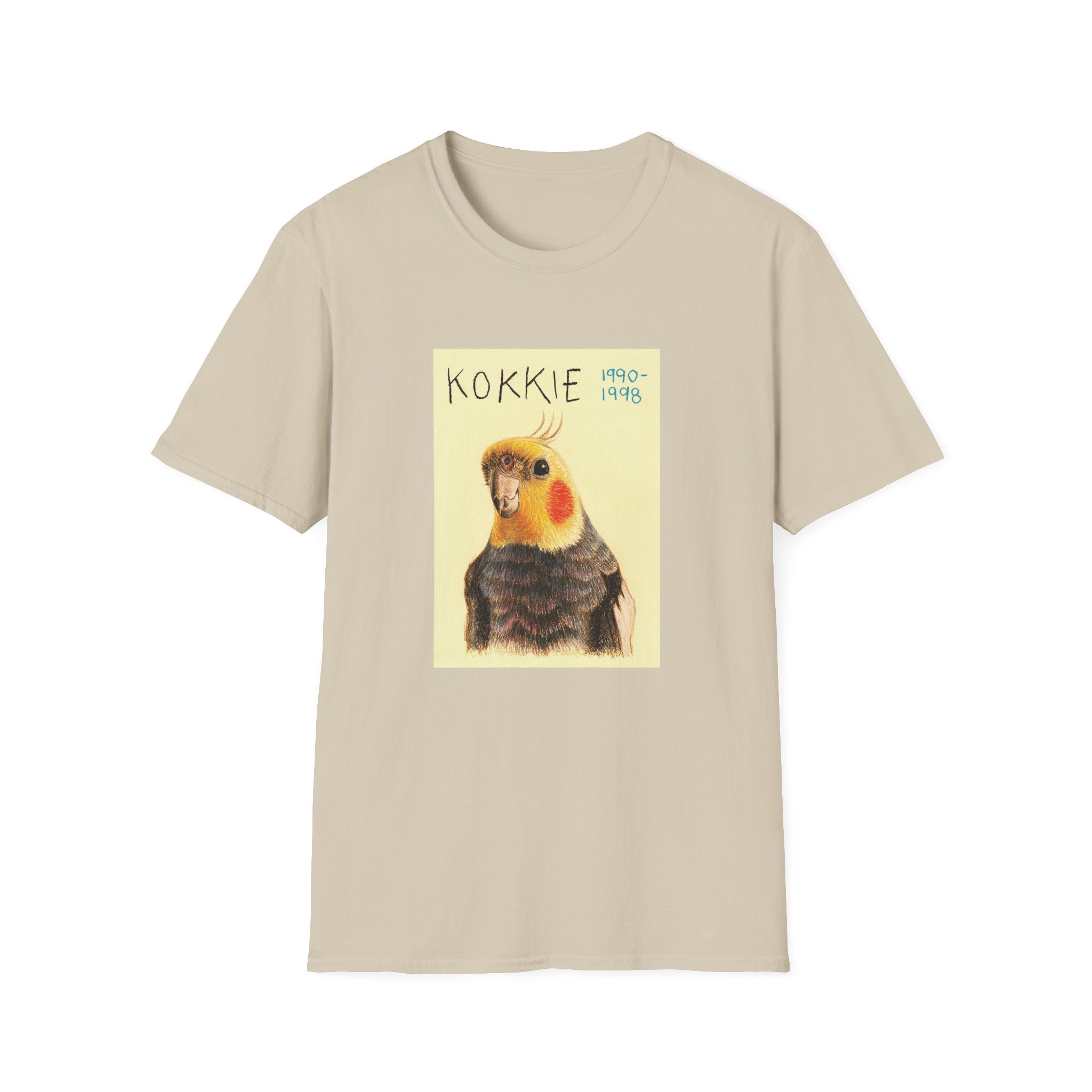 Kokkie memorial bird portrait T-Shirt