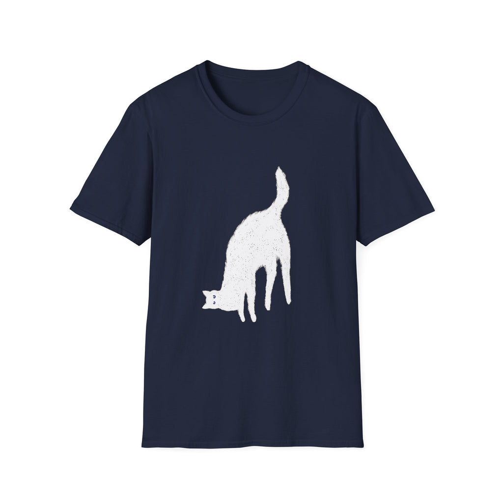 White Cat Spooky T-Shirt