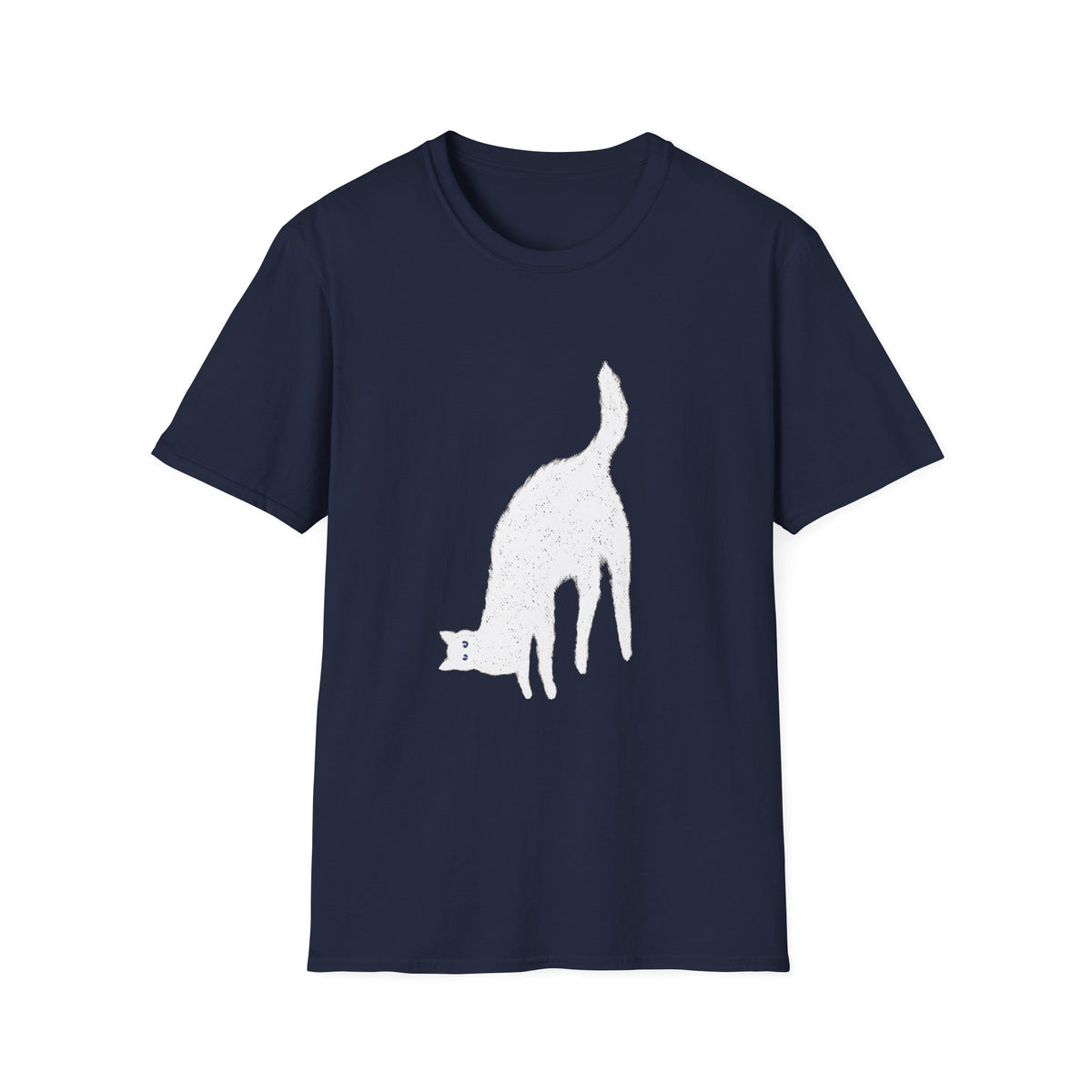 White Cat Spooky T-Shirt