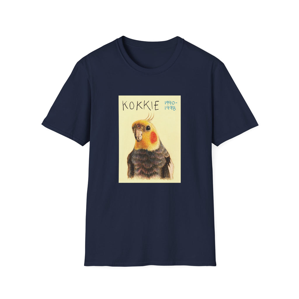 Kokkie memorial bird portrait T-Shirt