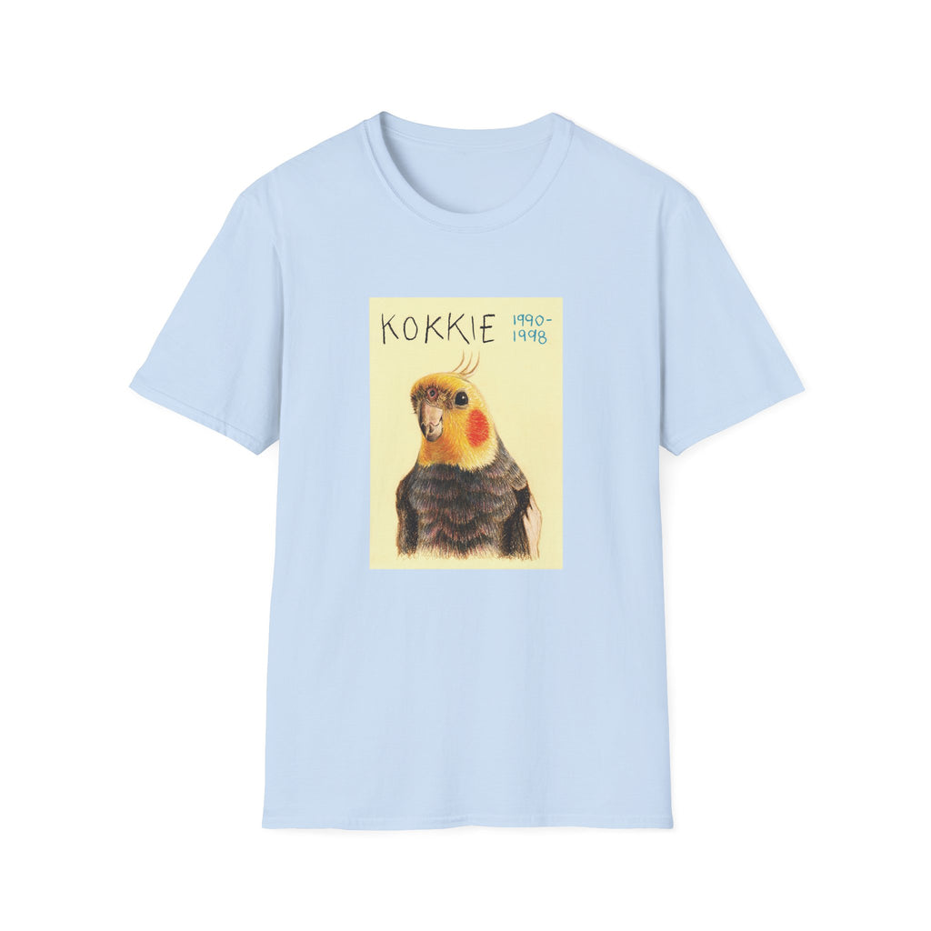Kokkie memorial bird portrait T-Shirt