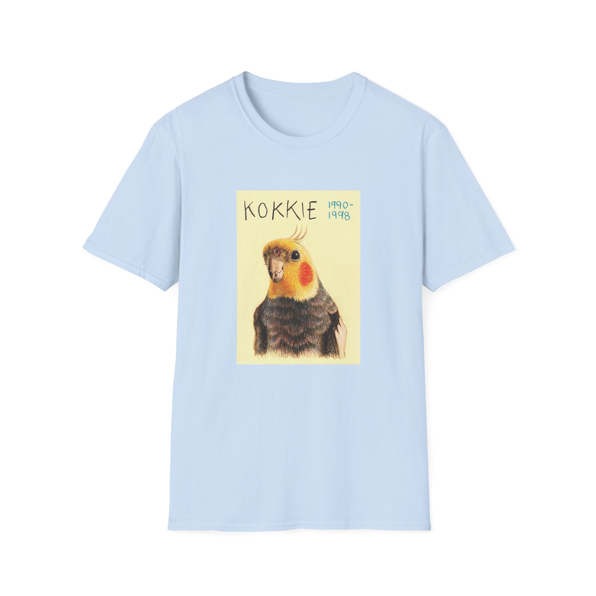 Kokkie memorial bird portrait T-Shirt