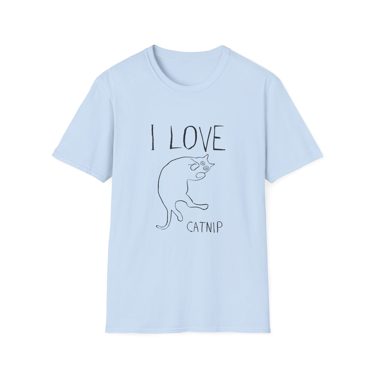 I Love Catnip V T-Shirt