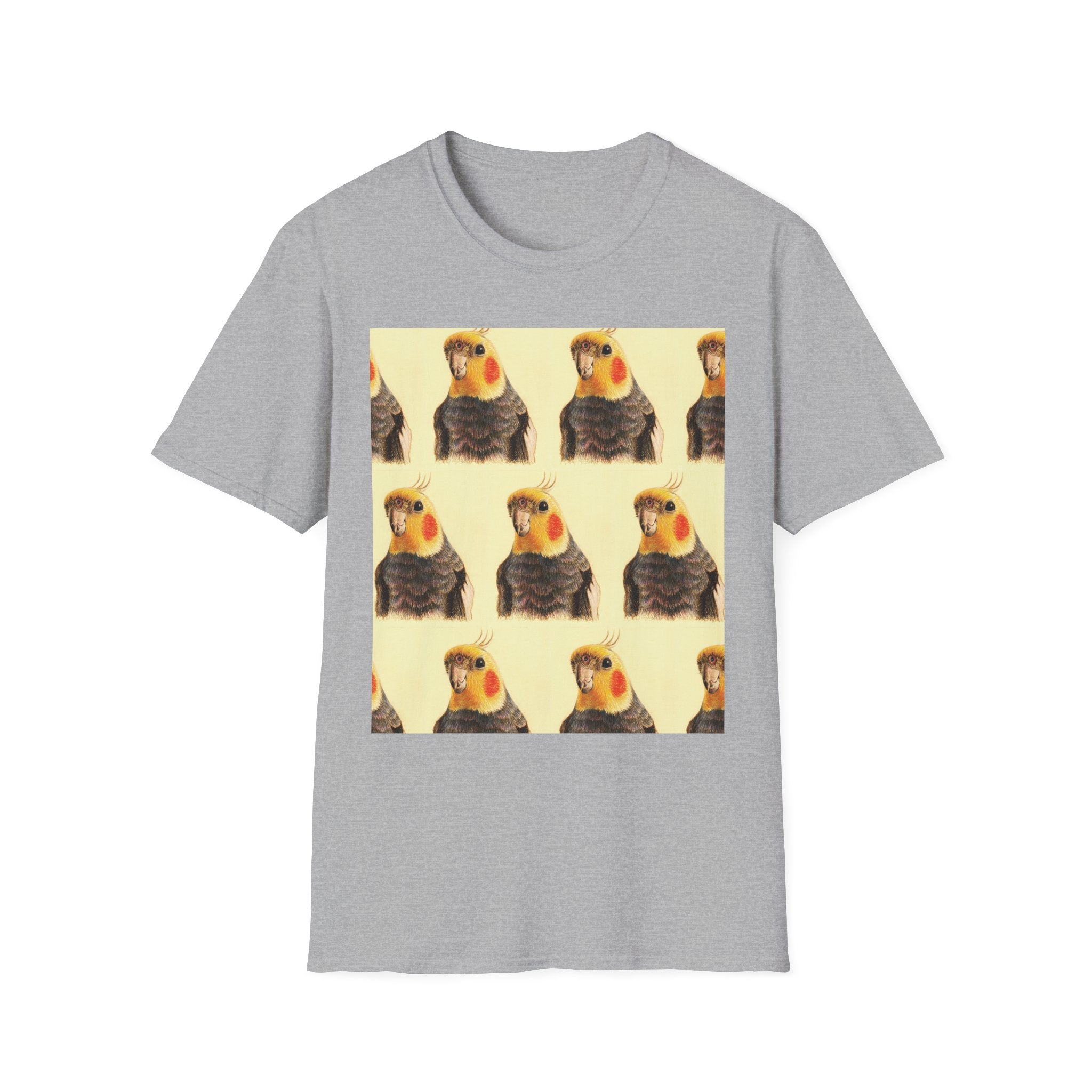 Multi-Kokkie memorial bird portrait T-Shirt