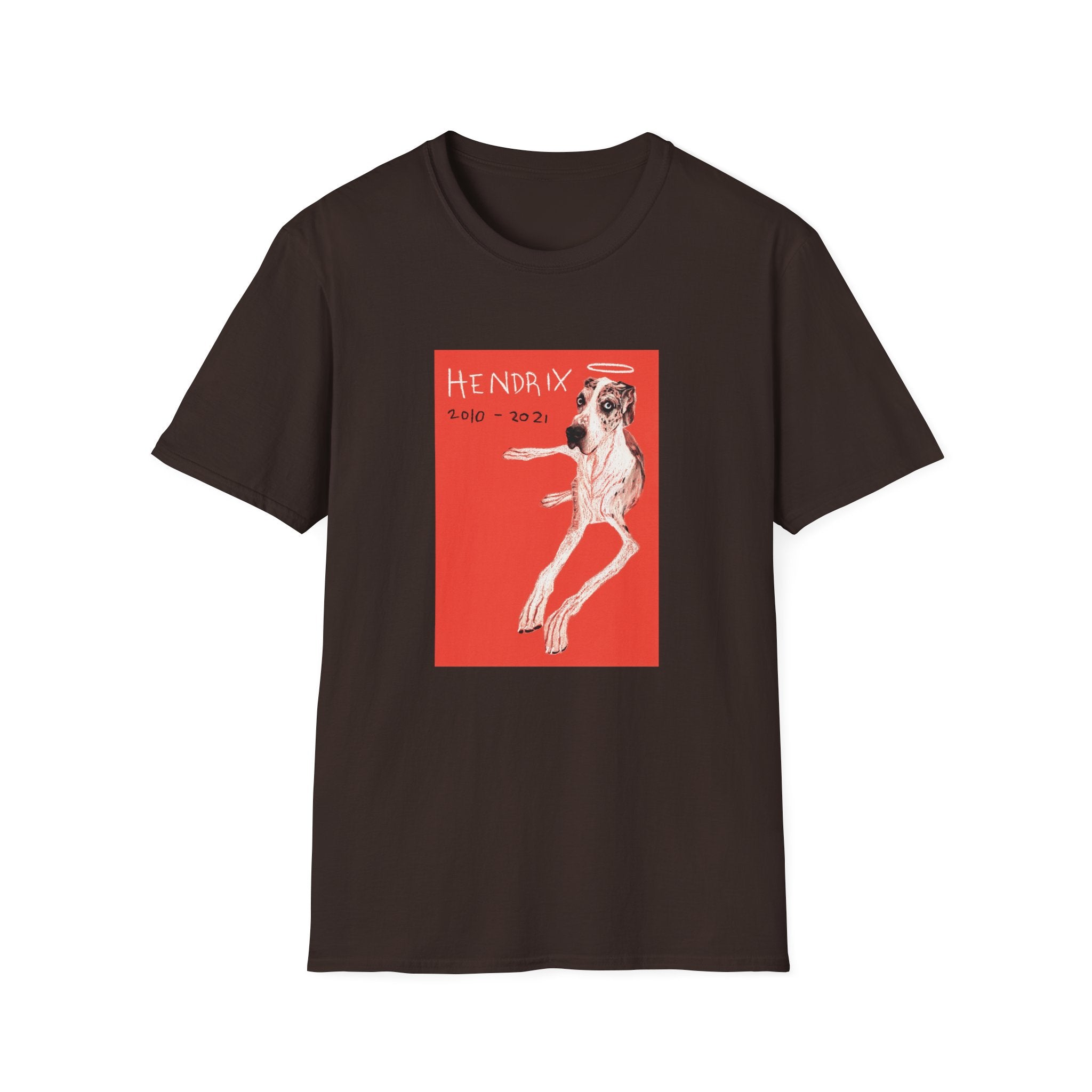 Hendrix memorial dog portrait T-Shirt