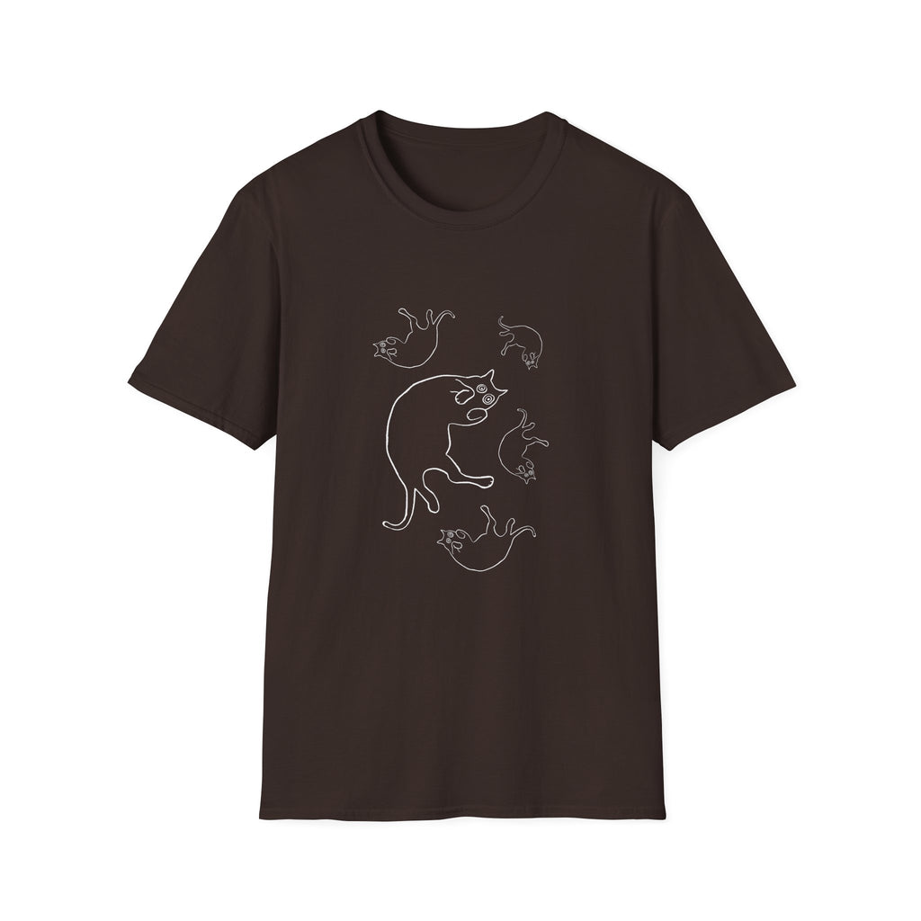 Floating Cats Spooky T-Shirt