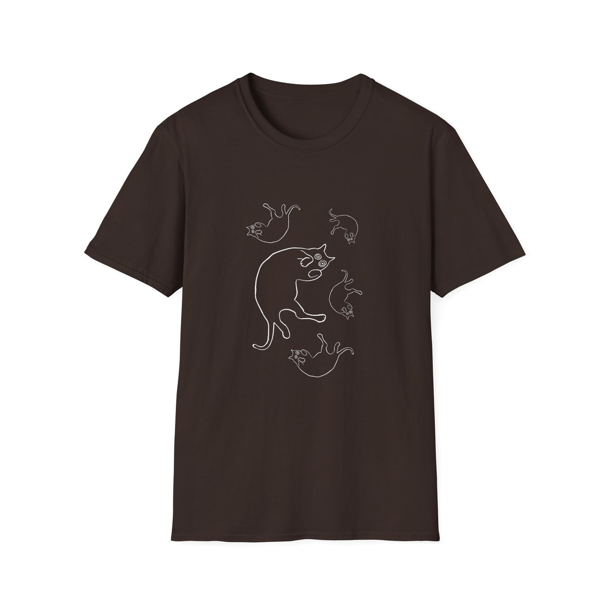 Floating Cats Spooky T-Shirt