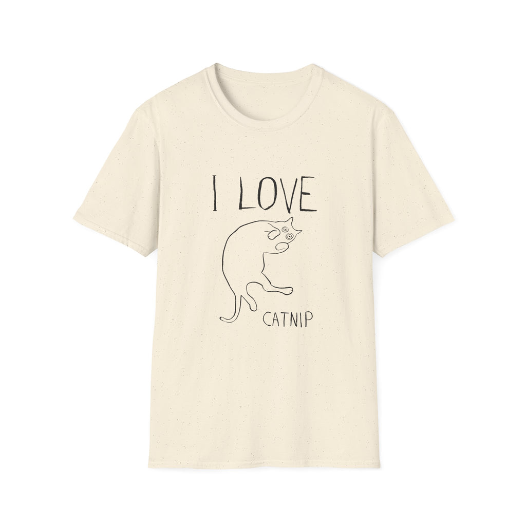 I Love Catnip V T-Shirt