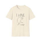 I Love Catnip V T-Shirt