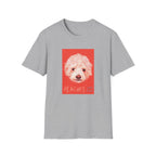 Peaches memorial dog portrait T-Shirt