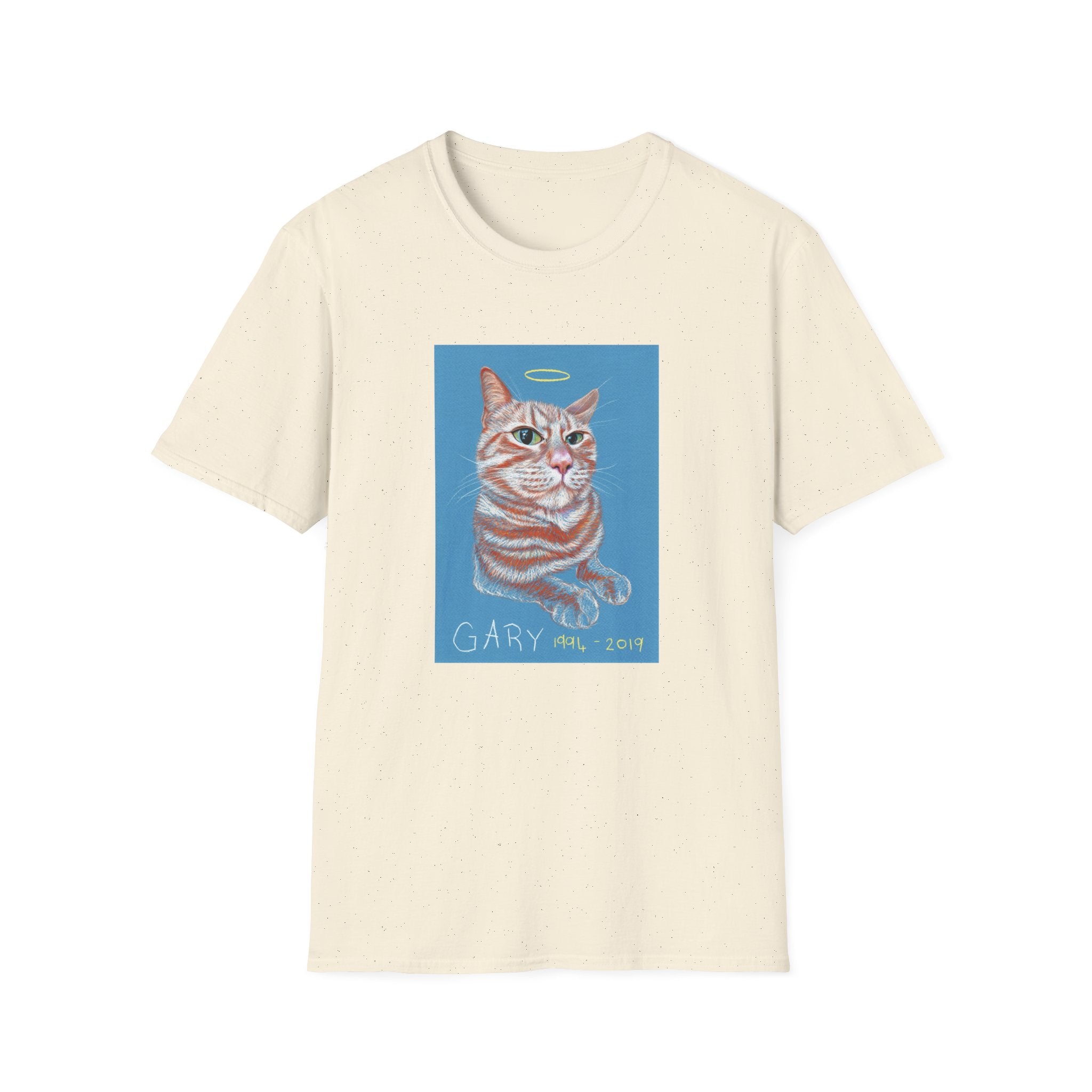 Gary memorial cat portrait T-Shirt