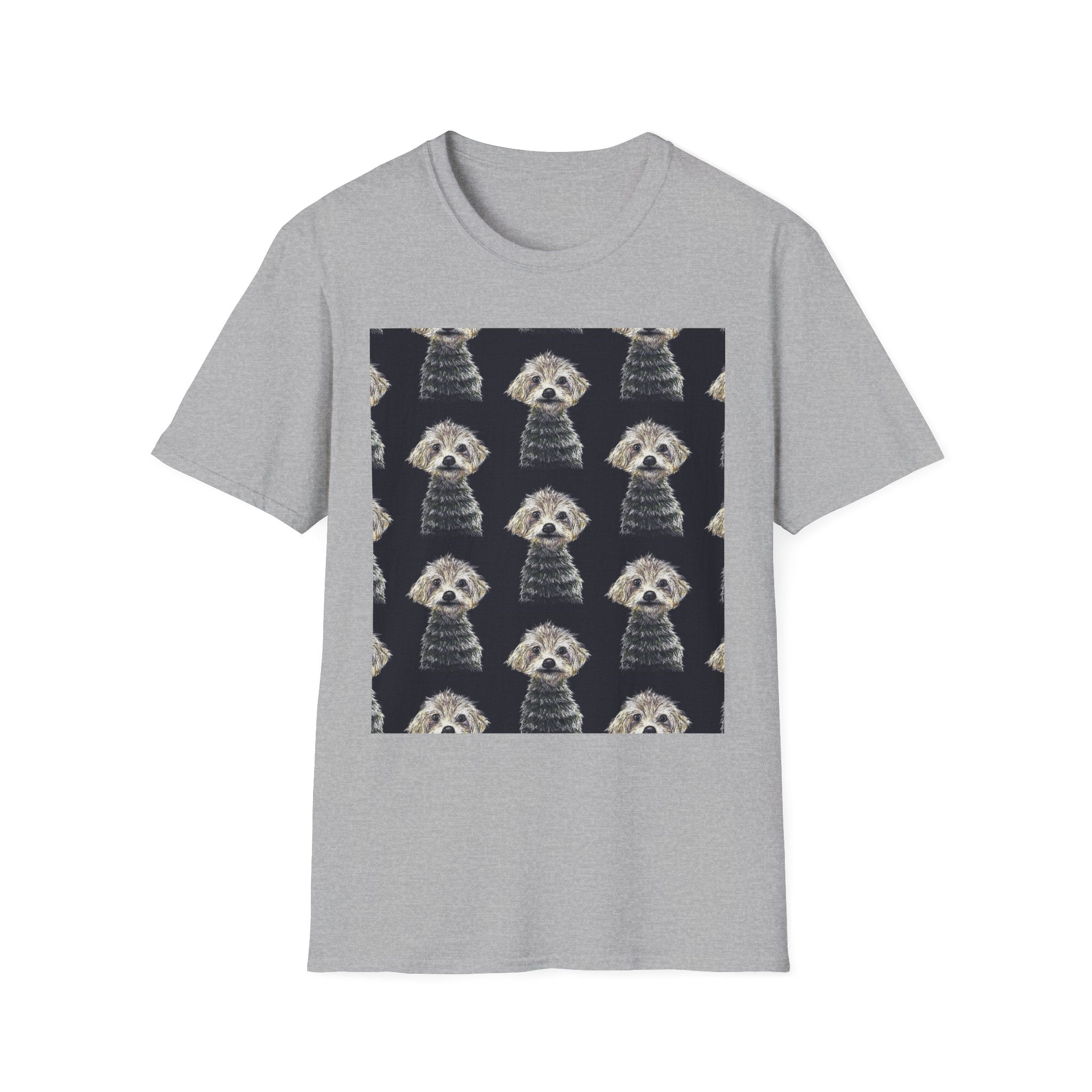 Multi-Roxy memorial dog portrait T-Shirt
