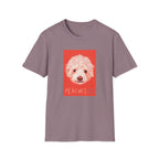 Peaches memorial dog portrait T-Shirt