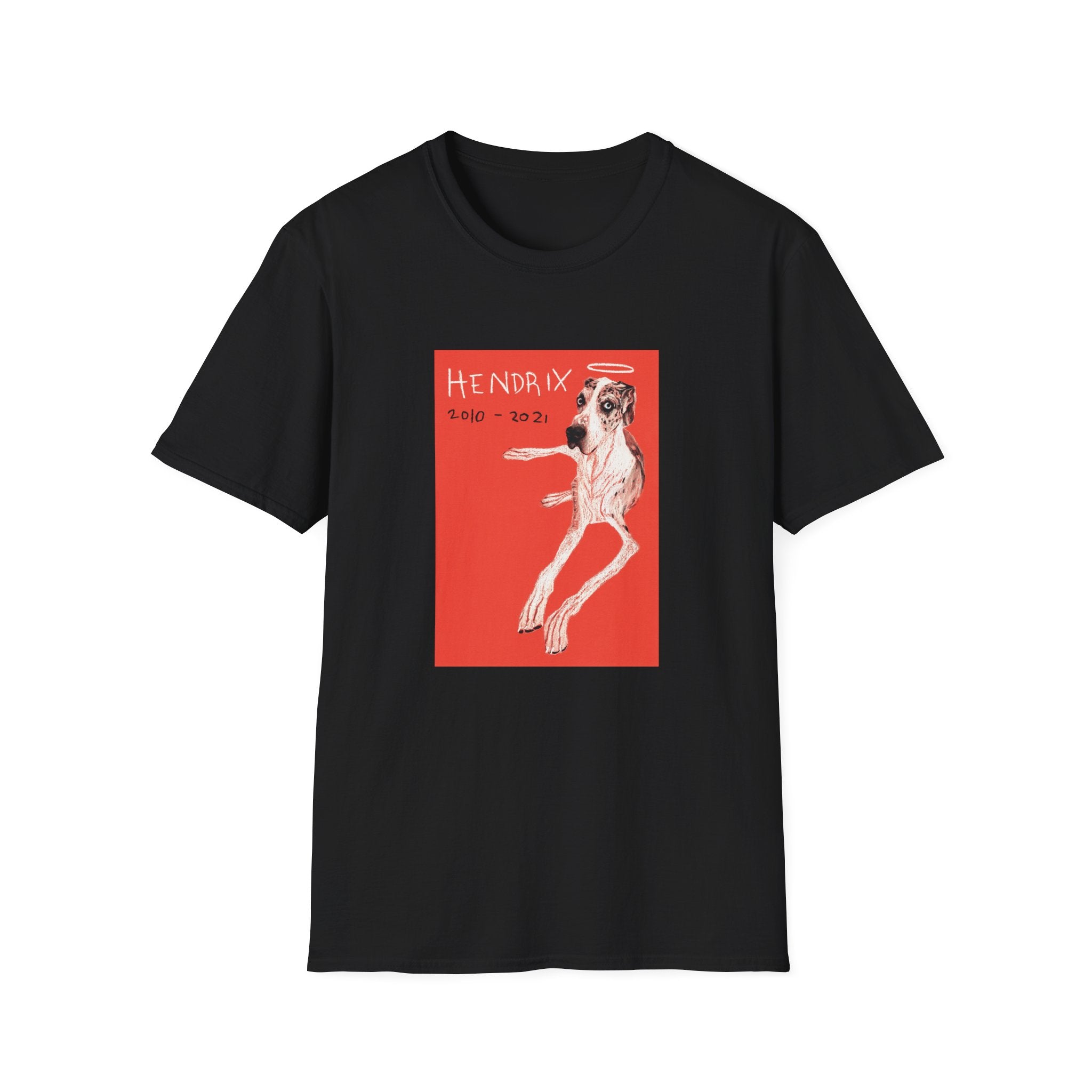 Hendrix memorial dog portrait T-Shirt