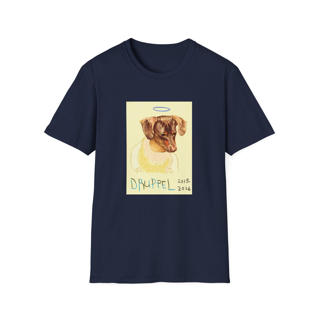 Druppel memorial dog portrait T-Shirt