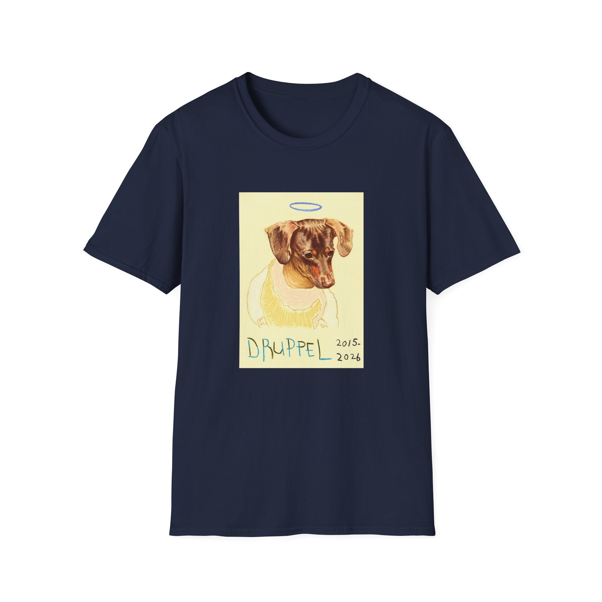 Druppel memorial dog portrait T-Shirt