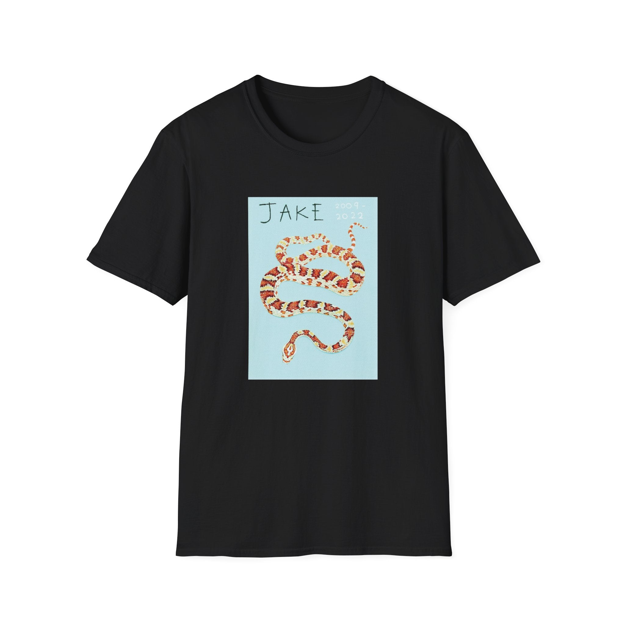 Jake memorial snake portrait T-Shirt