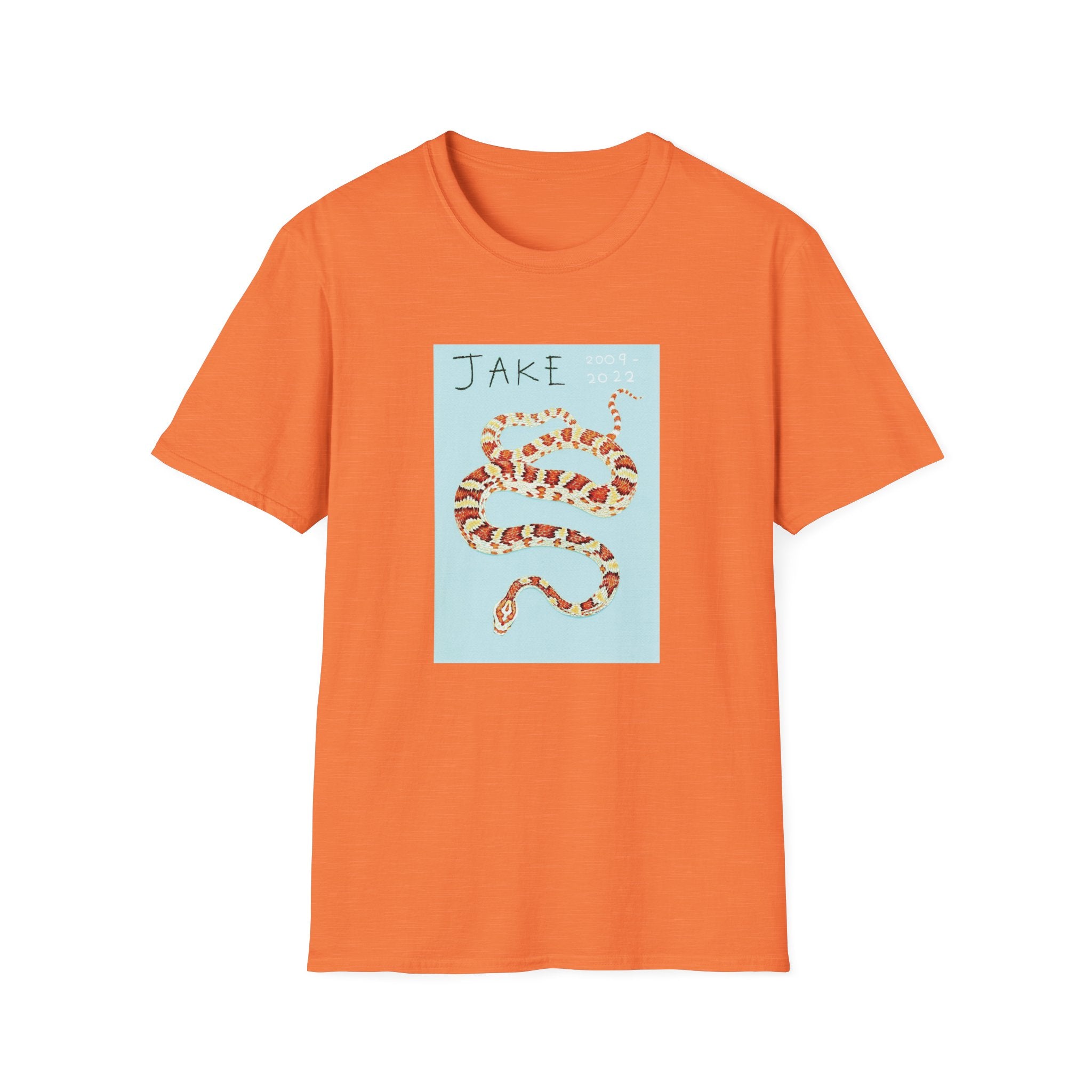 Jake memorial snake portrait T-Shirt