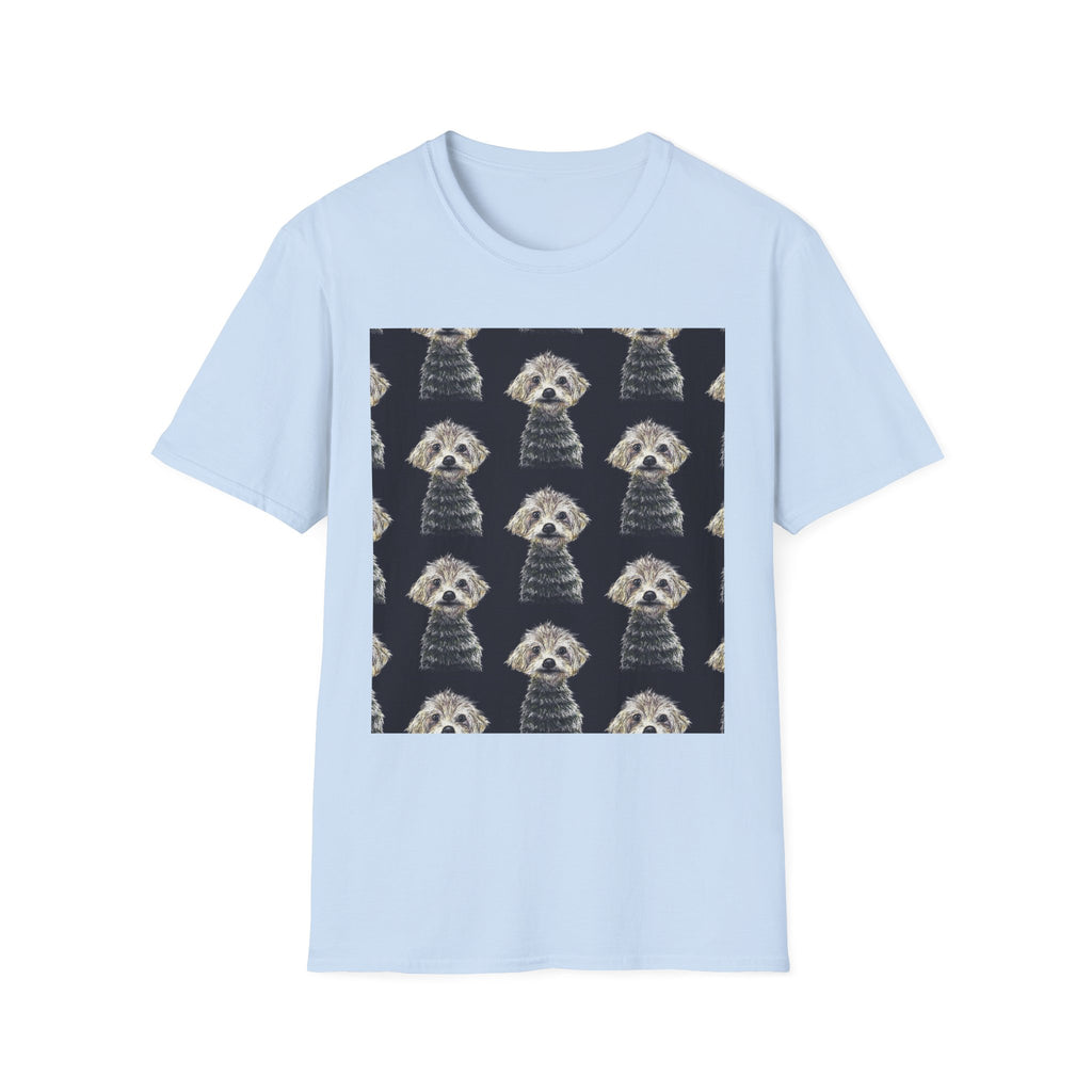 Multi-Roxy memorial dog portrait T-Shirt