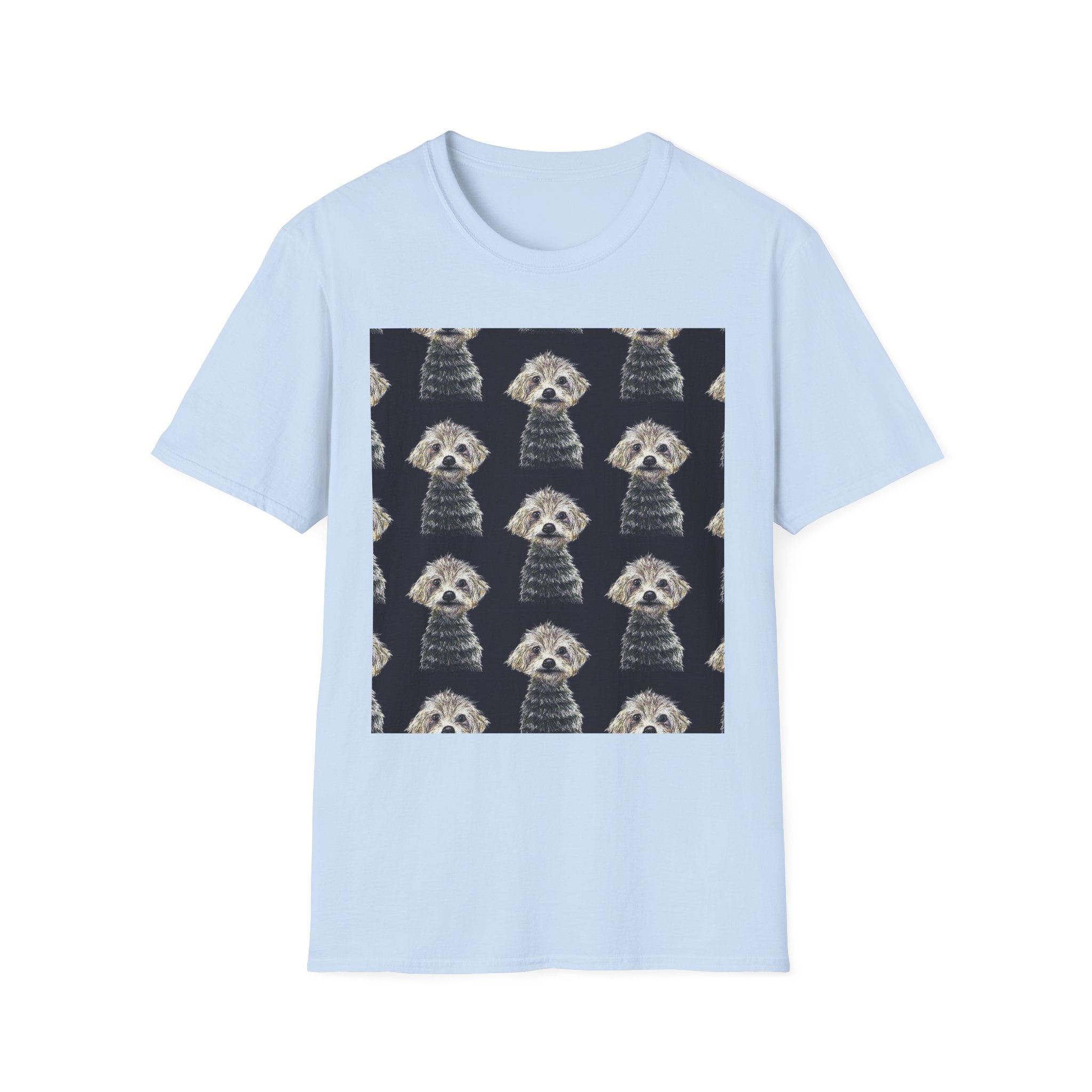 Multi-Roxy memorial dog portrait T-Shirt